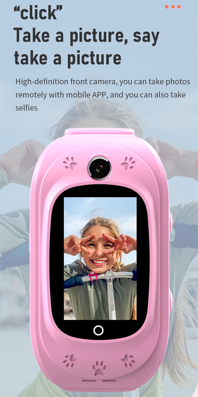 4G Kids Smart Watch Video Call Phone Watch Activity Tracker Children Watch