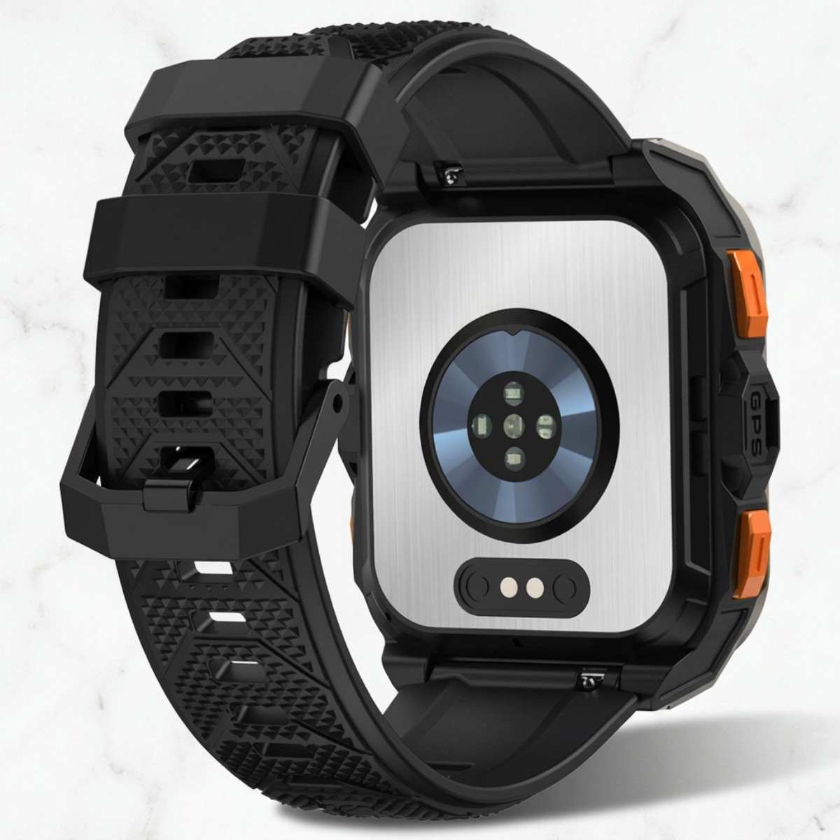 Mens Pro Smart Watch GPS Sport Tracker Skeleton Dial Face Translation Waterproof