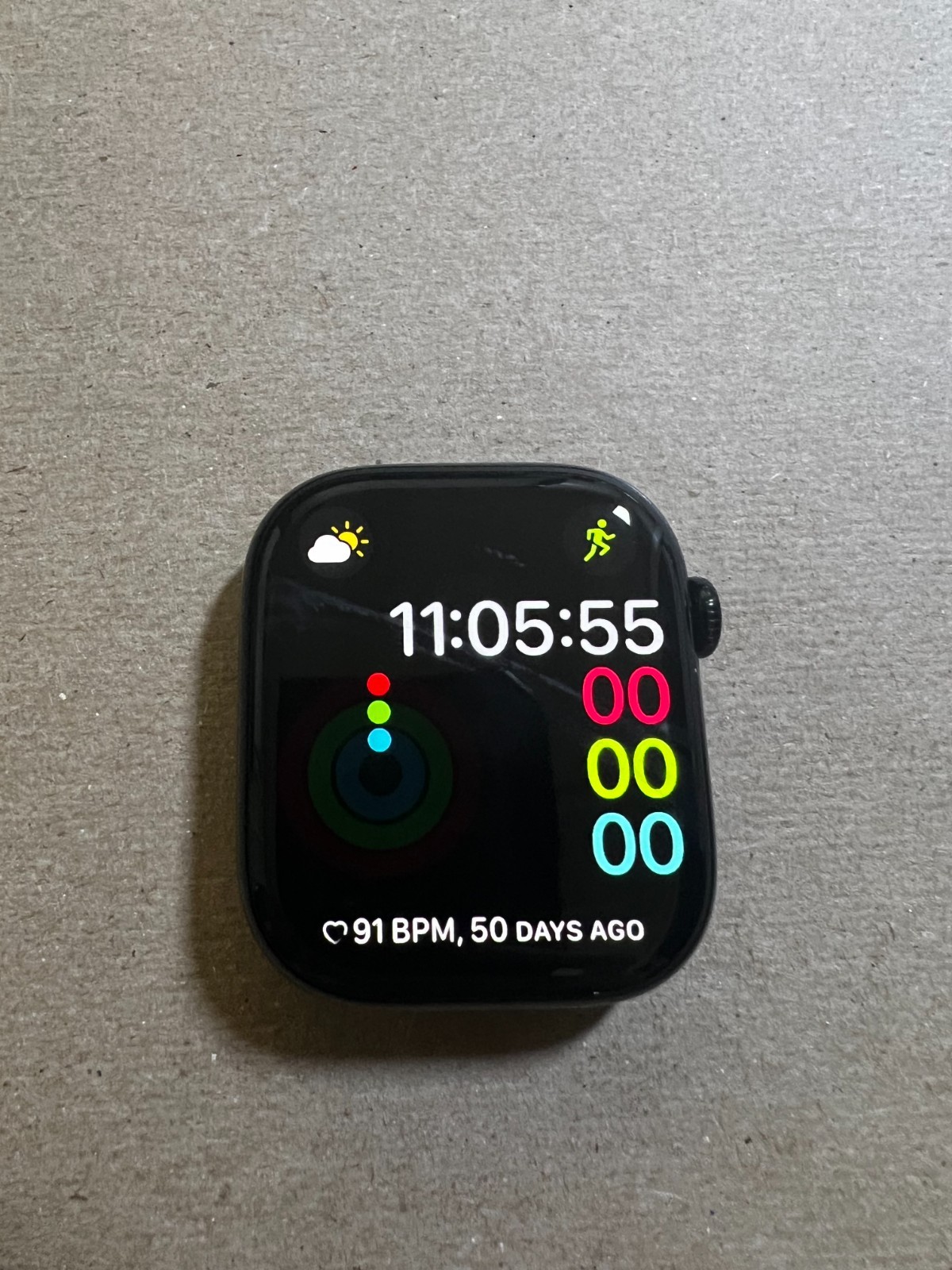 Apple Watch Series 10 46mm Aluminum Case, GPS, A2999, Black, Extra Bands