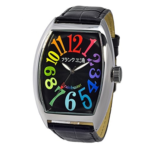 FRANKMIURA Men’s Analog Watch FM06K-CRB Black NEW