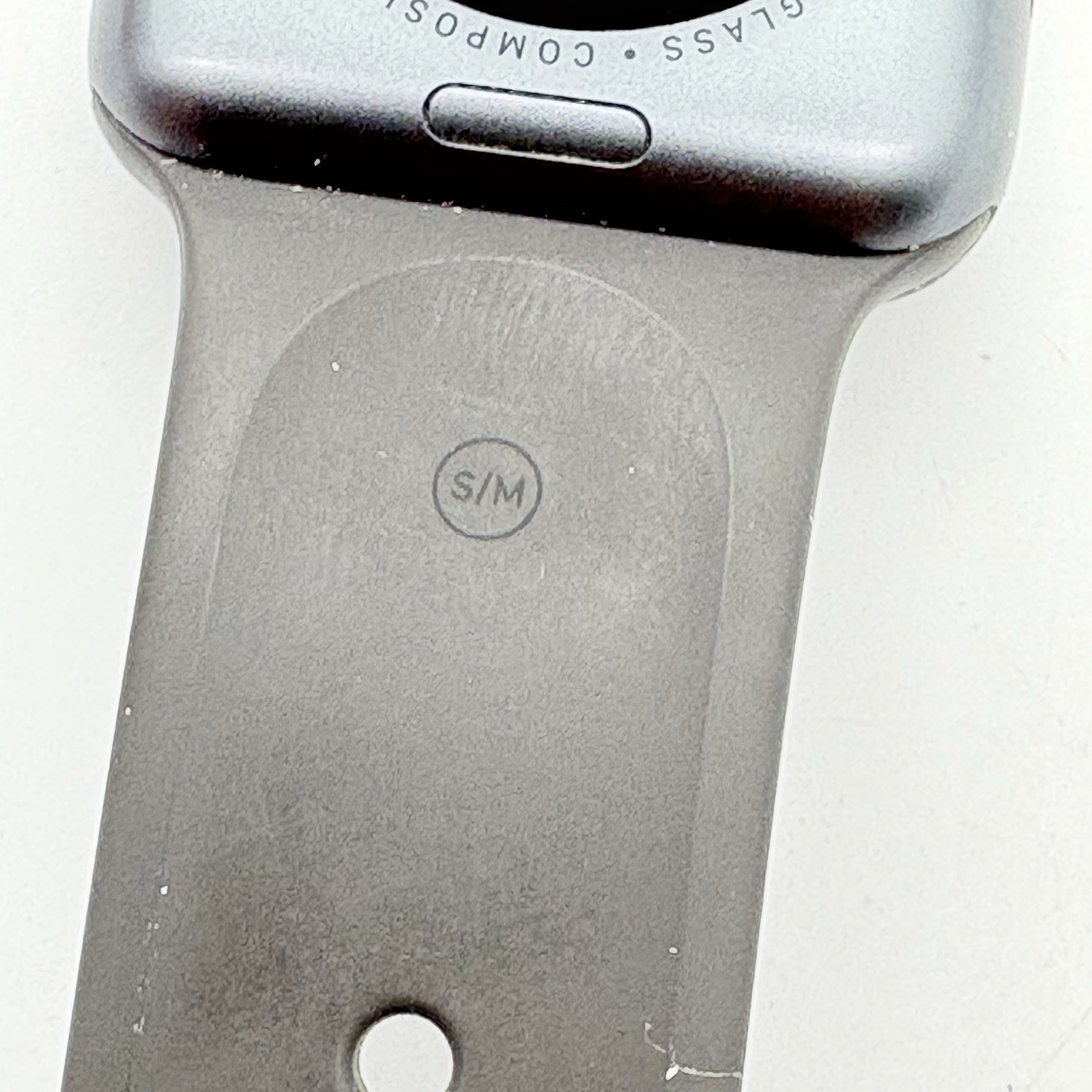 Apple Watch Series 3 GPS 38mm Aluminum Gray Case Watch Parts Repair Only *AS-IS*