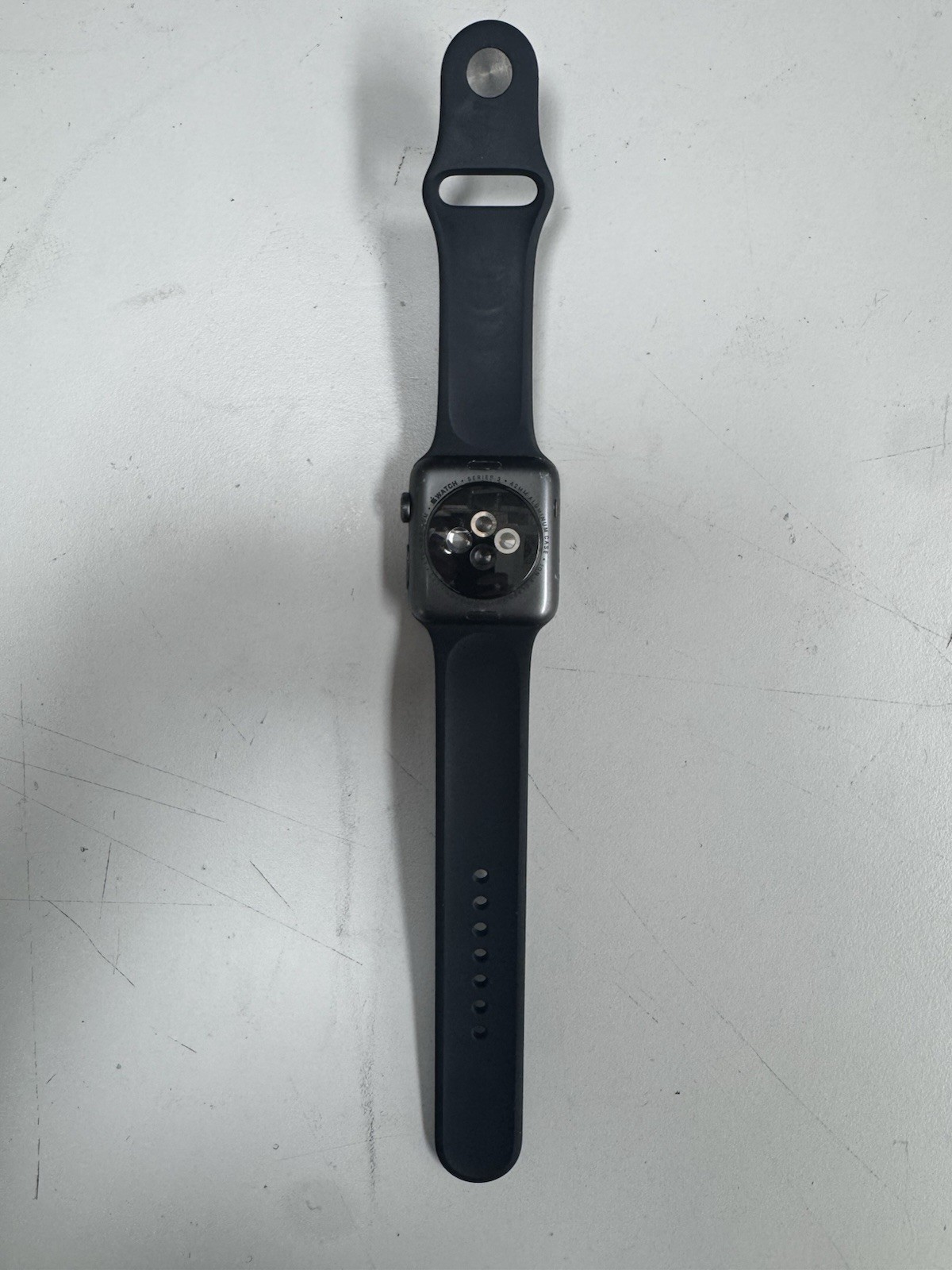 Apple Watch Series 3 GPS Cellular 42mm Aluminum Gray Case Watch MQK22LL/A a1861