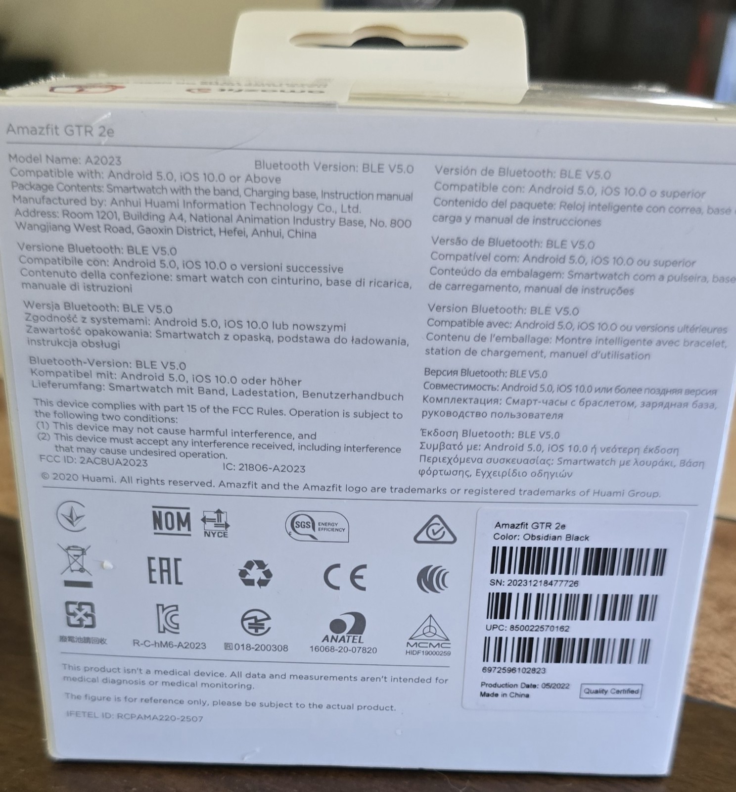 Amazfit GTR 2e Smart Watch, 24 Day Battery Life, Alexa Built-in, Fitness Tracker