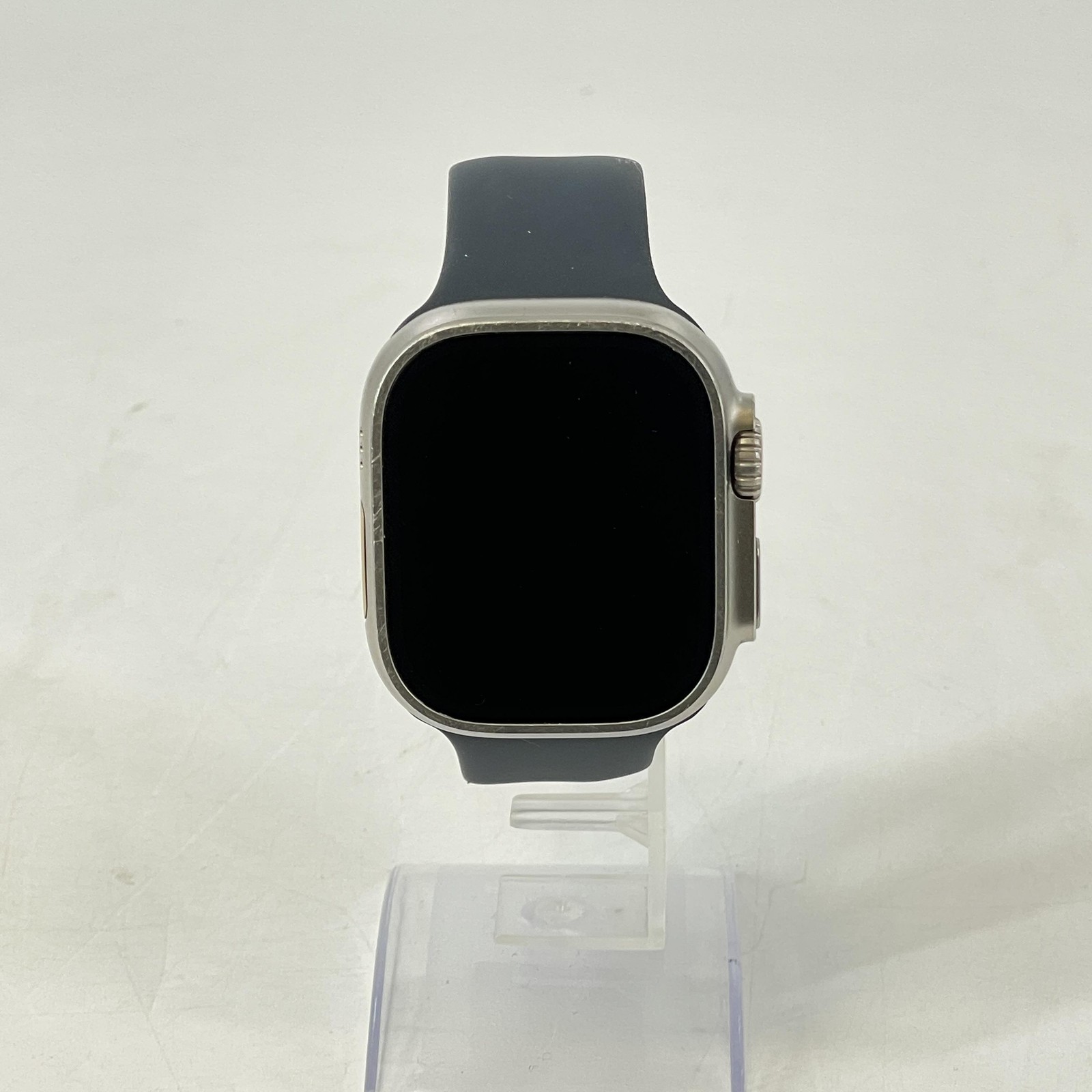 Apple Watch (Ultra) 49mm Titanium (LTE) w/ Black Solo Loop Band – Good Condition