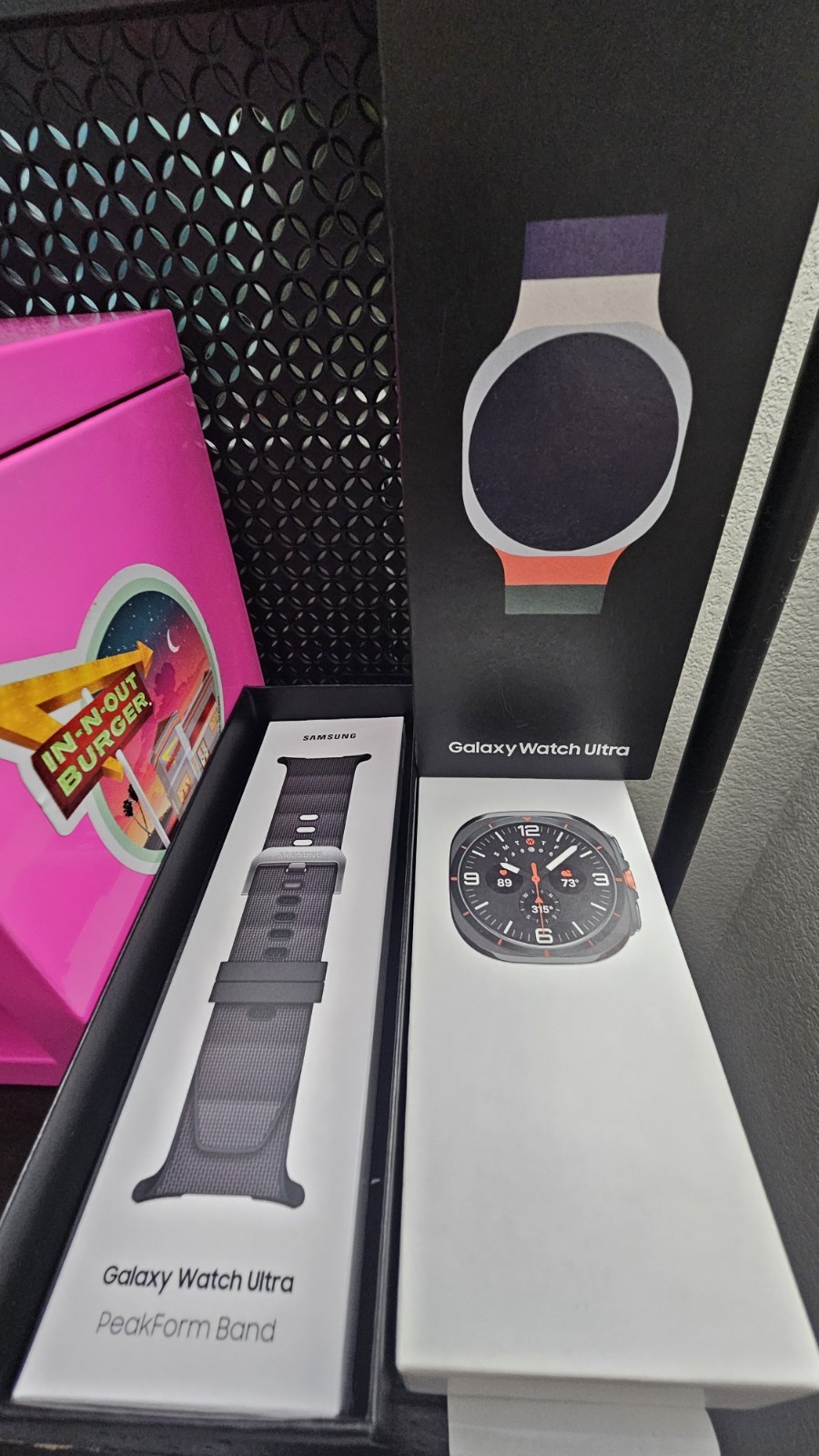 Samsung Galaxy Watch Ultra 47mm LTE Titanium Gray Smartwatch SM-L705U Excellent