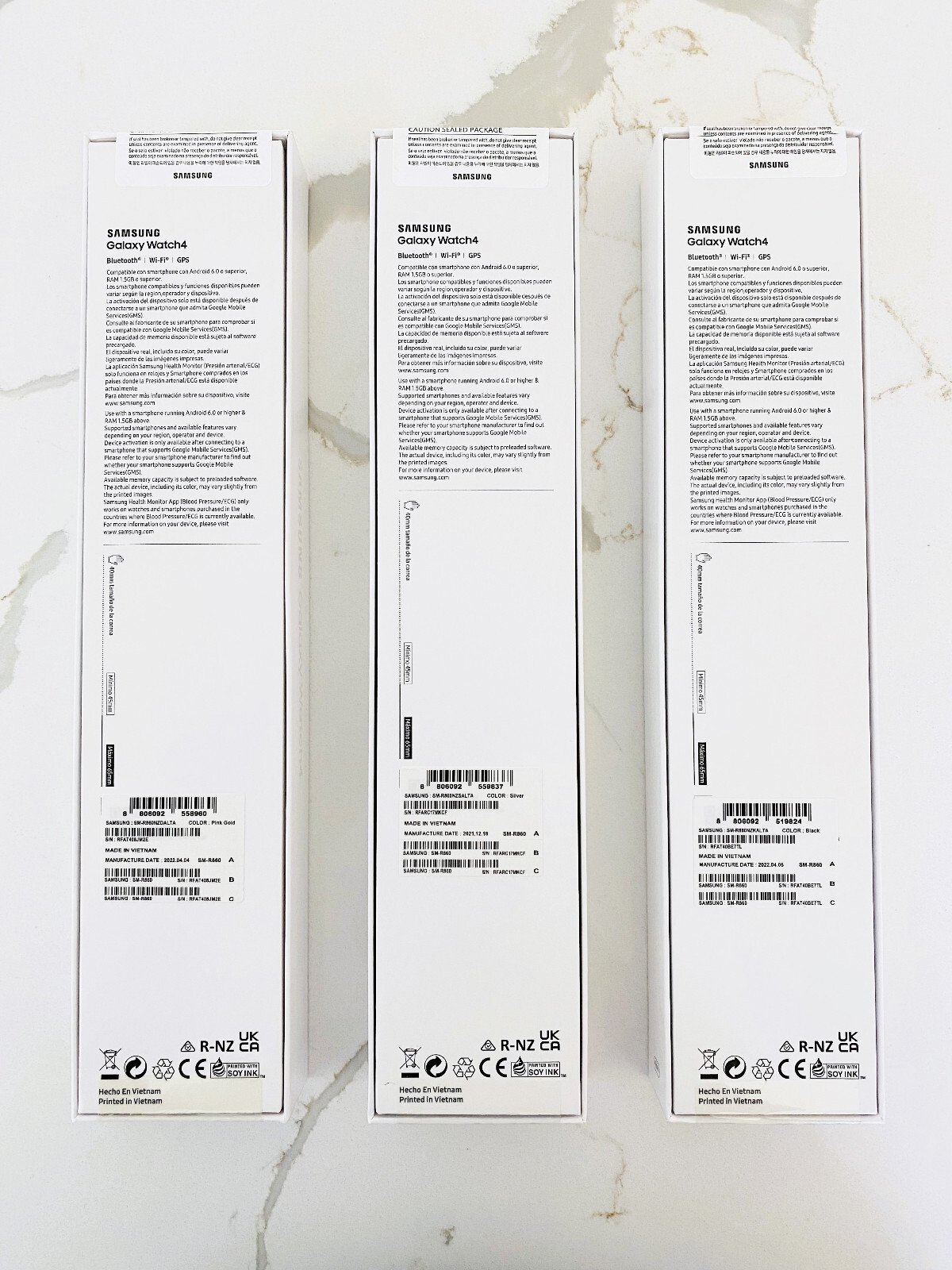 Samsung Galaxy Smart Watch 4 SM-R860 Bluetooth Version 40mm Aluminum Case (NEW)