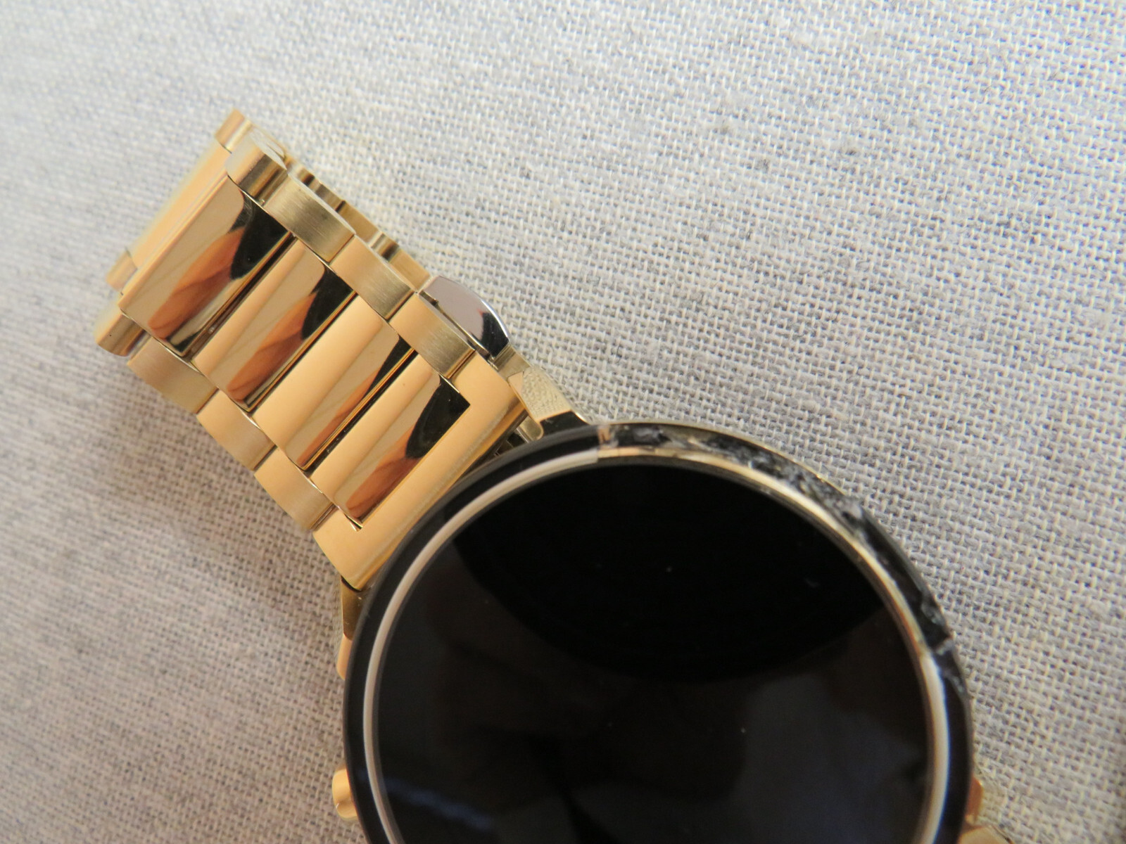Movado Connect 2.0 Gold-Tone St. Steel Touchscreen Hybrid Smart Watch # WH 472 B