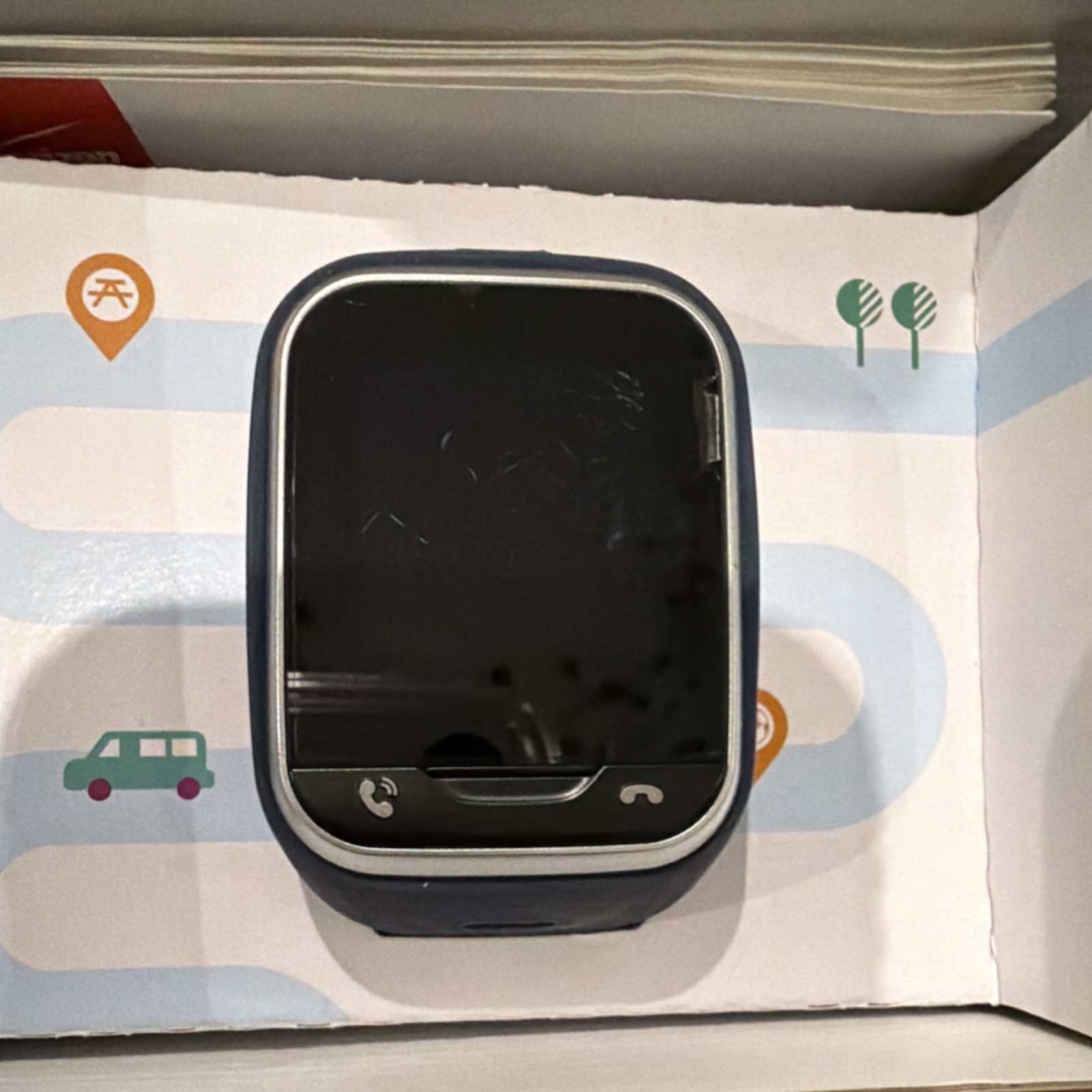 LG GizmoGadget LG-VC200 Smart Watch Dark Blue Verizon GPS Voice Calling