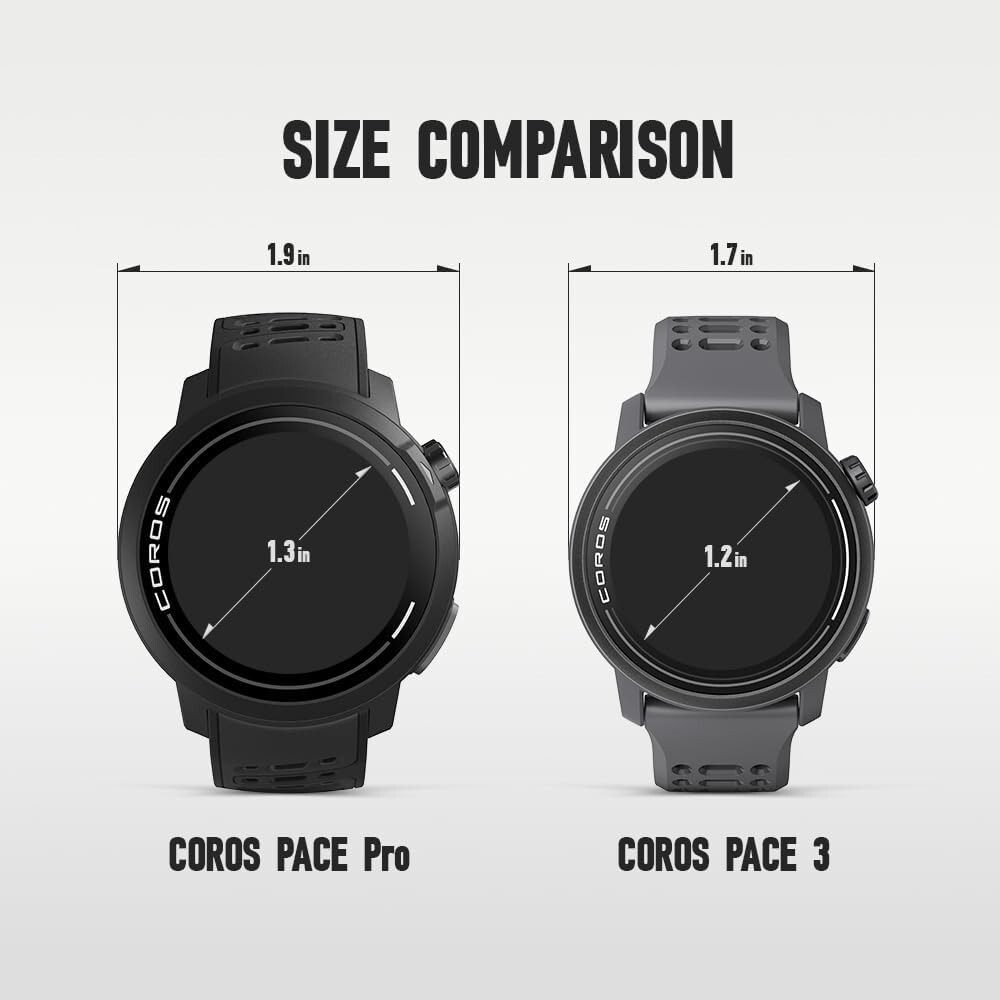 COROS Pace Pro Smart Fitness Watch Grey
