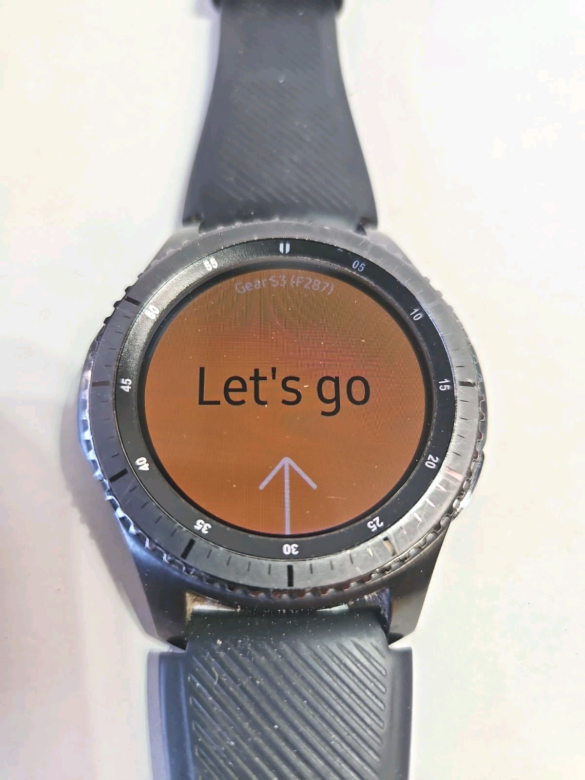 Samsung Gear S3 Frontier SM-R765T 46mm Black Smartwatch, Silicone Band