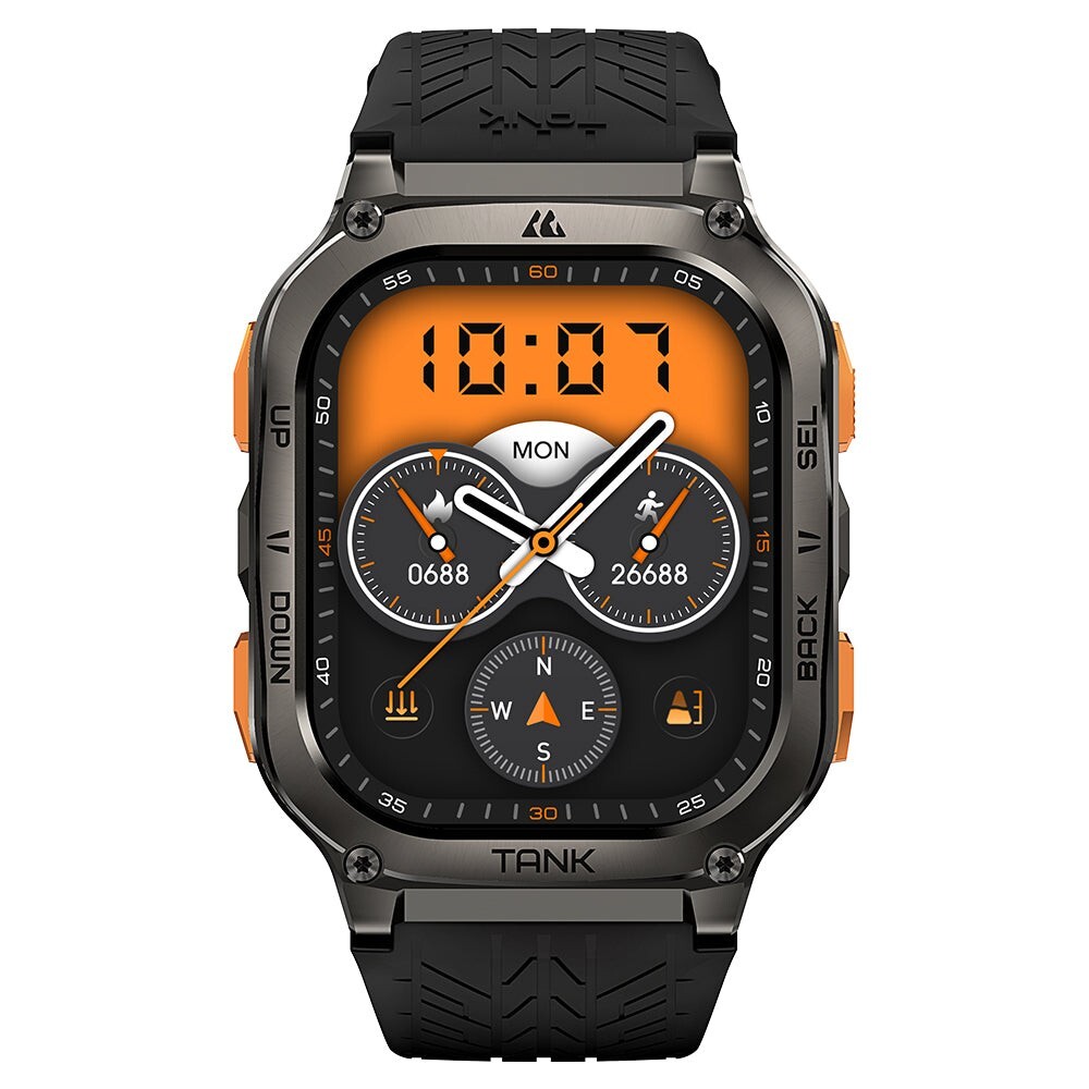 2024 KOSPET TANK M3 Ultra GPS Smart Watch For Men Smart Watches Women 480mAh NEW