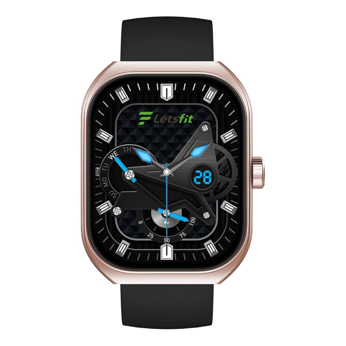 Fitness Smart Watch 24/7 Heart Rate Blood Oxygen Sleep Activity Step Counter