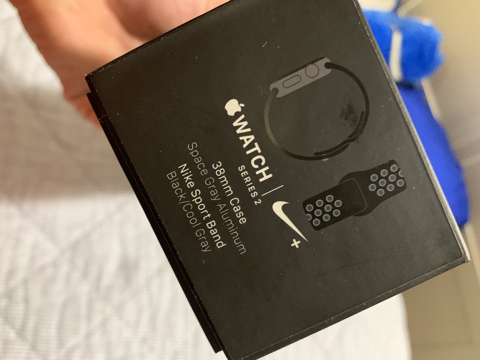 Apple Watch Series 2 , Nike+ 38mm Aluminum Case Black/Cool Gray Sport Band