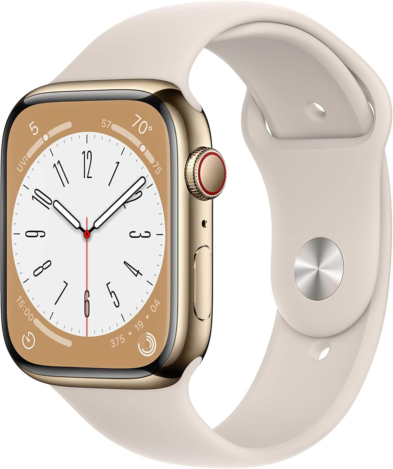 Apple Watch Series 8 41mm / 45mm GPS W/ Cellular 4G Stainless Steel W/Sport Band