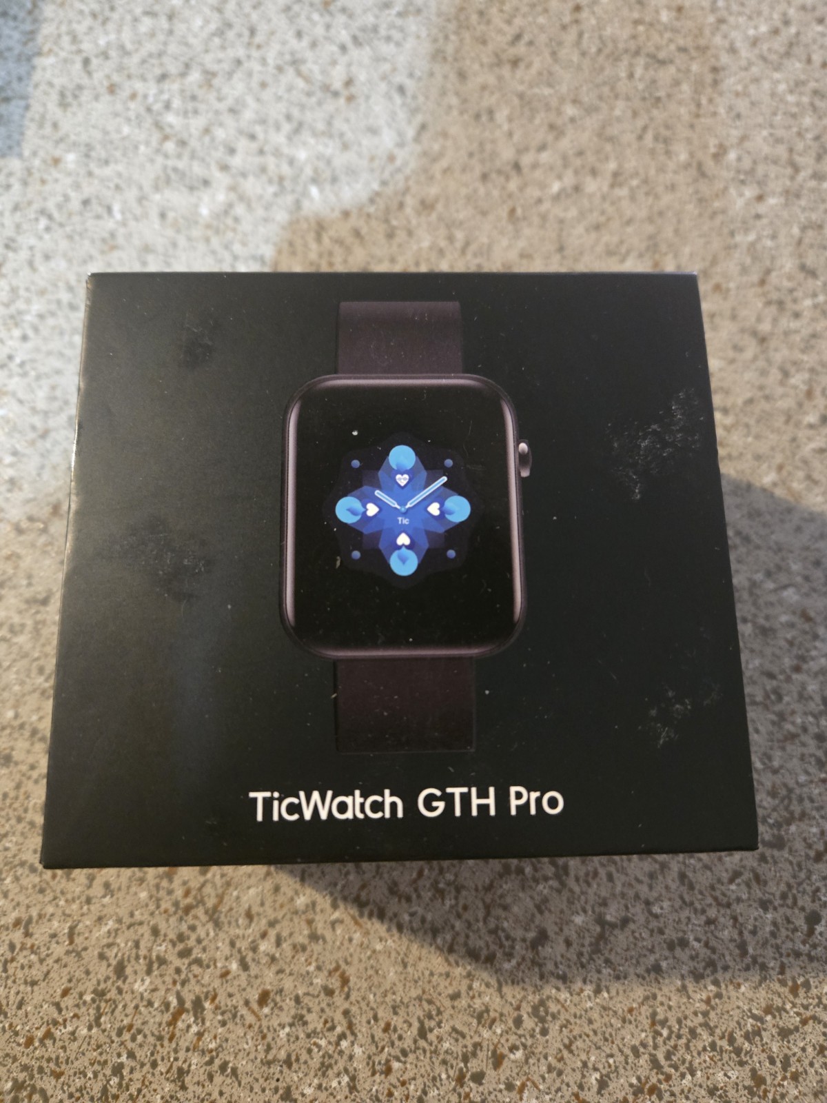 Mobvoi TicWatch GTH Pro Smart Watch Black Silicone Band Android iOS