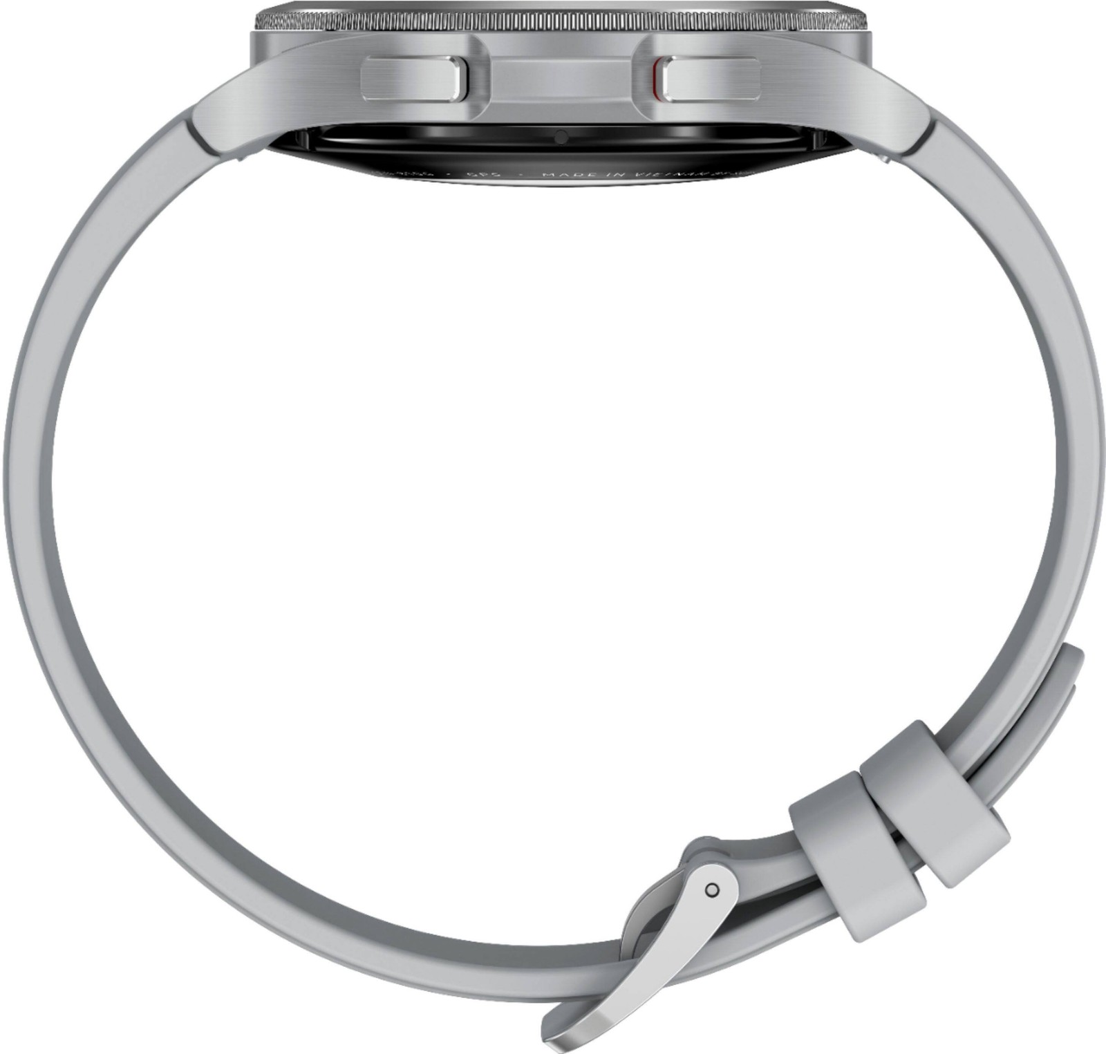 Samsung – Geek Squad Certified Refurbished Galaxy Watch4 Classic Stainless St…