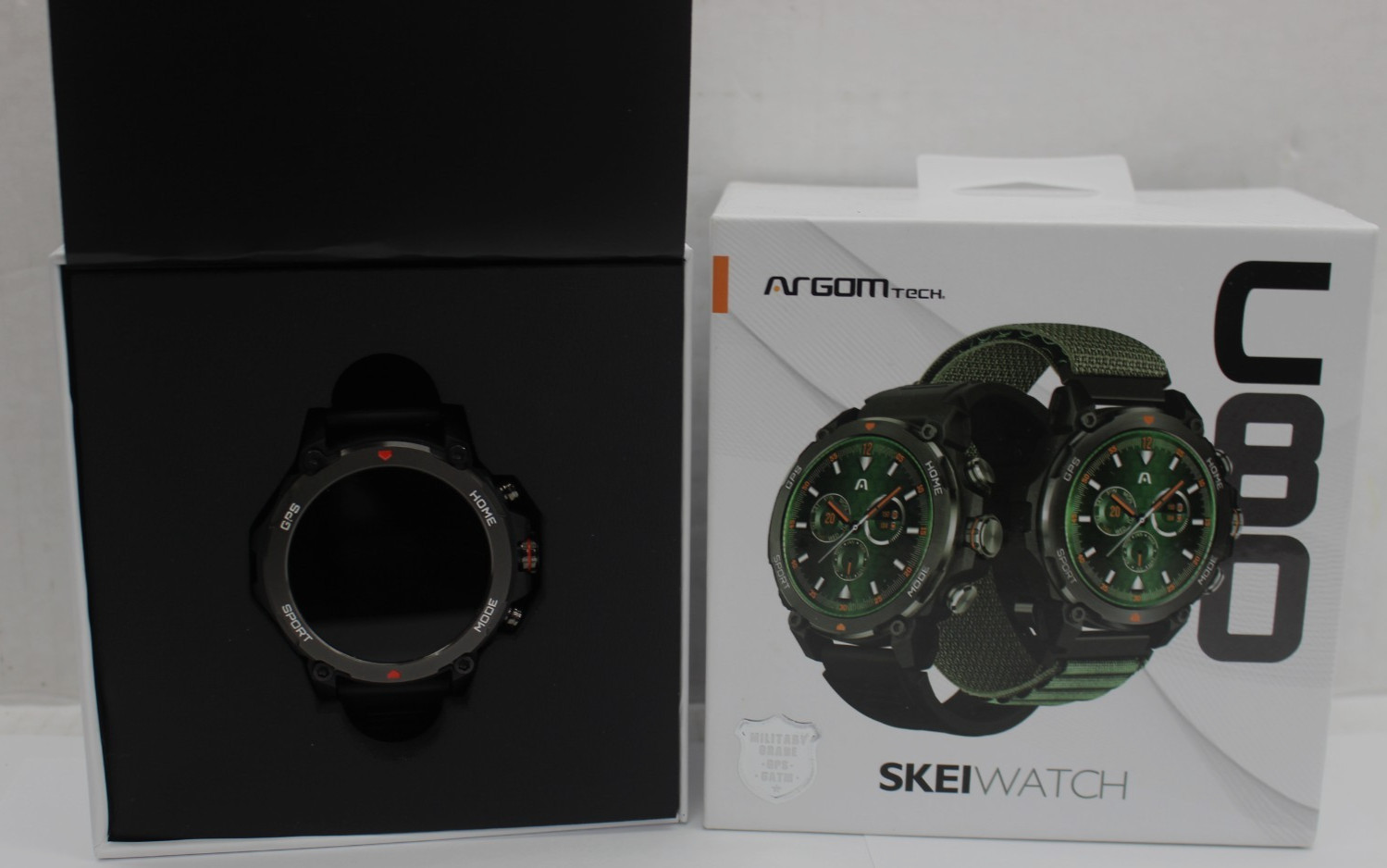 ArgomTech SkeiWatch C80 Rugged Smartwatch GPS AMOLED Bluetooth Call