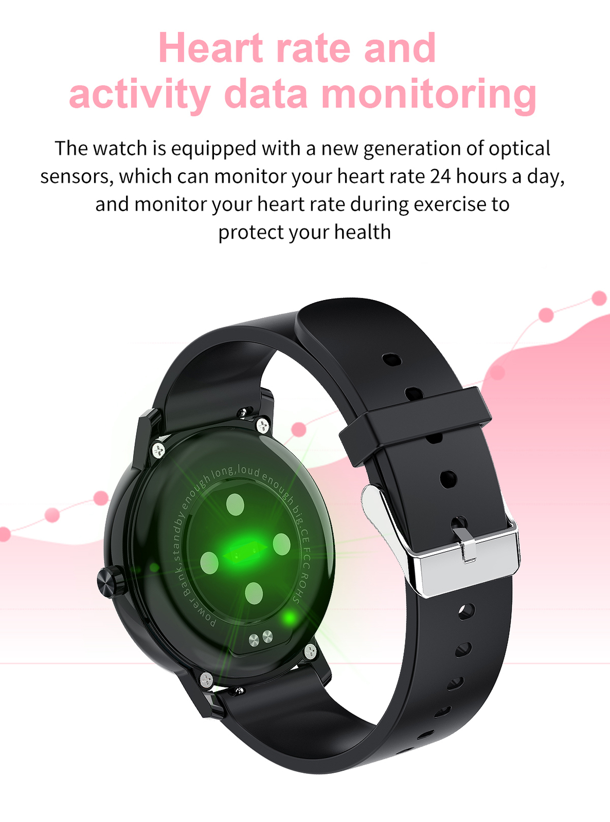 Smart Watch IP67 Waterproof Activity Tracker Bluetooth Call Wristwatch for Phone