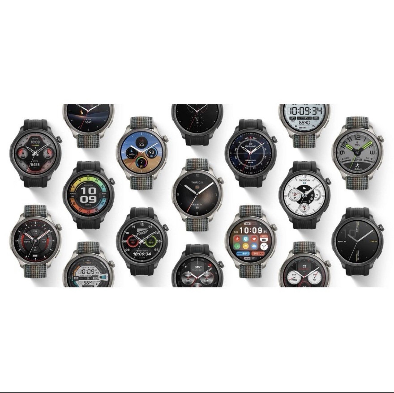 Amazfit Balance Smart Watch GPS Bluetooth 14 Day Battery – Nylon Band – New