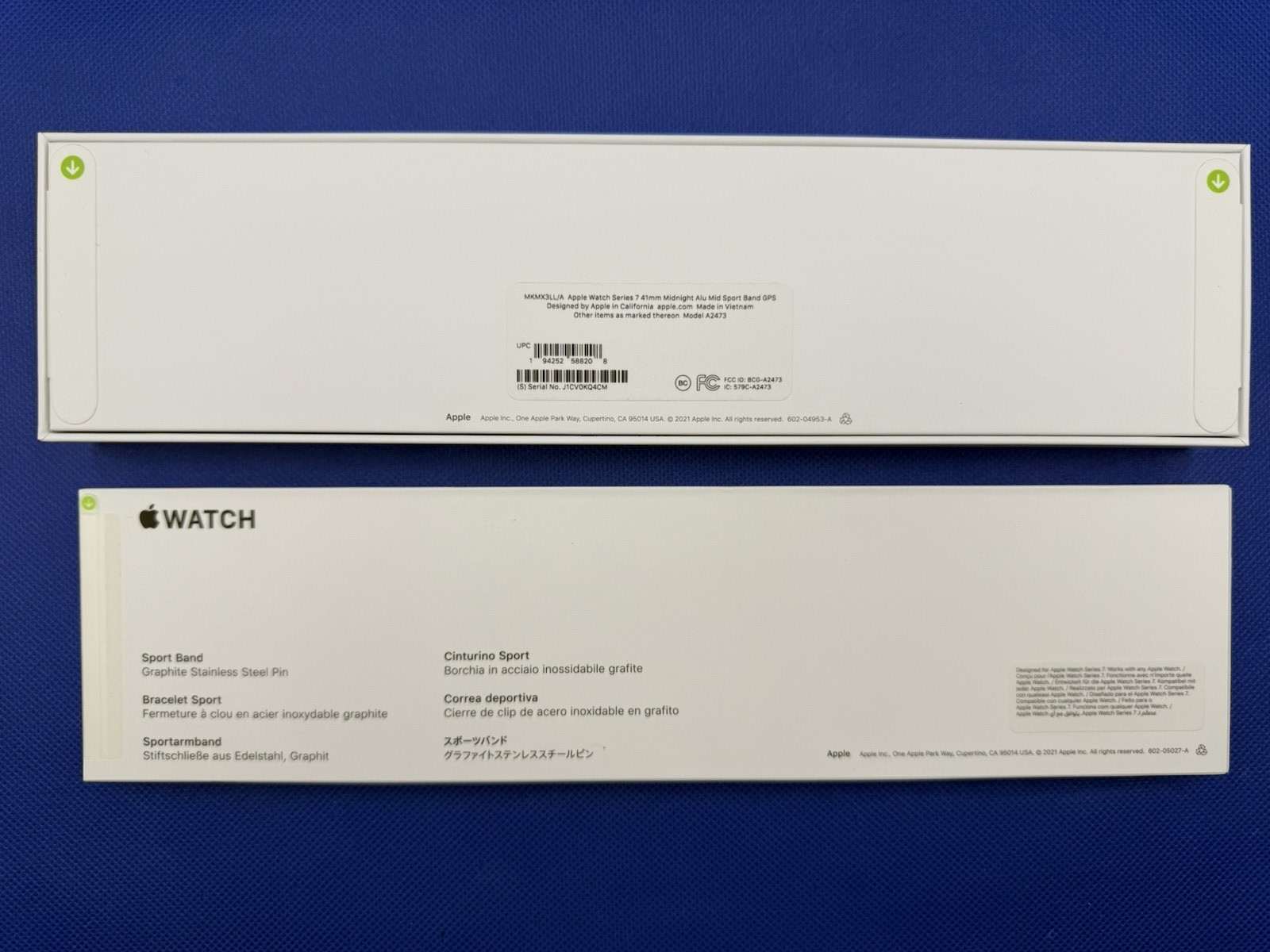 Apple Watch Series 7 41MM GPS Only Aluminum Case with Sport Band – Sealed