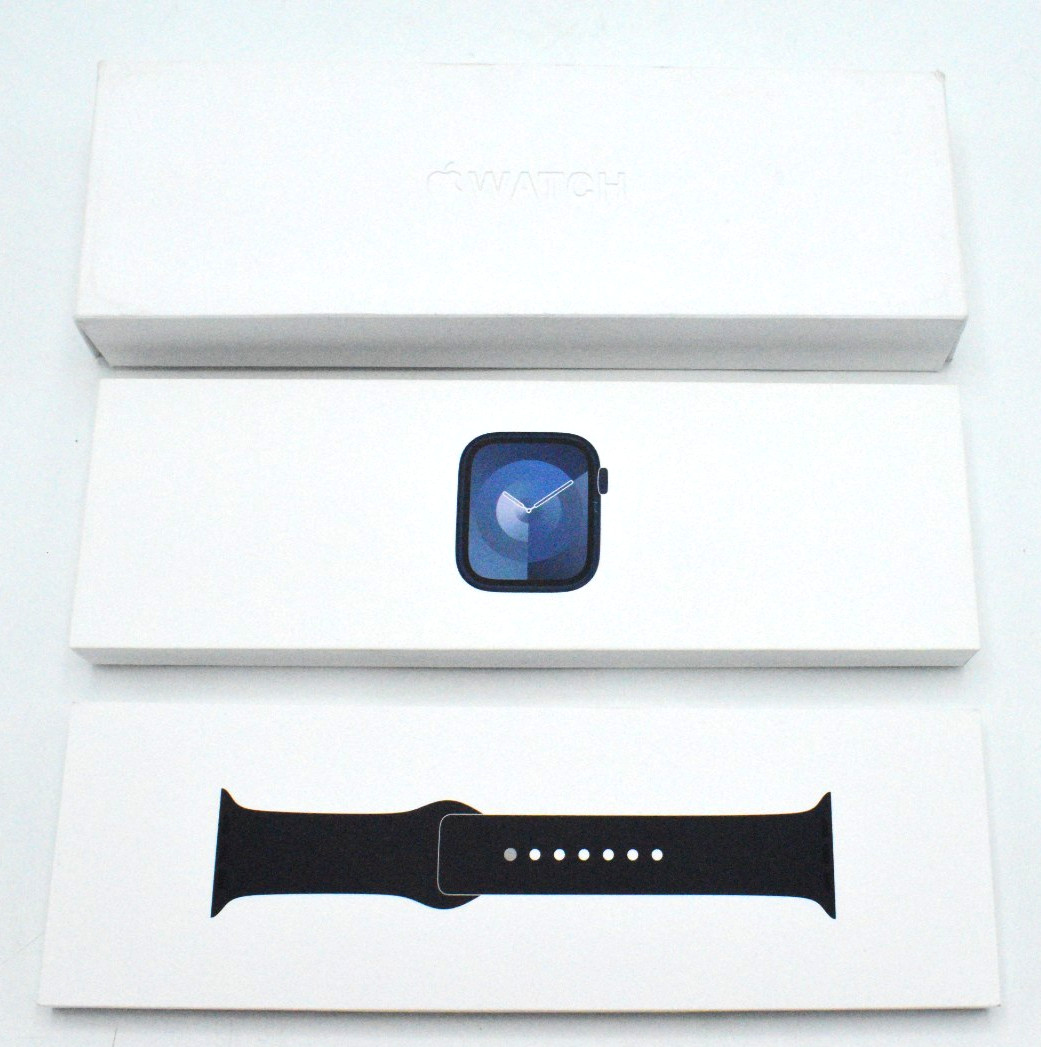 Apple Watch Series 9 41mm A2978 Midnight Aluminum/Sport Band M/L GPS MR8X3LL/A