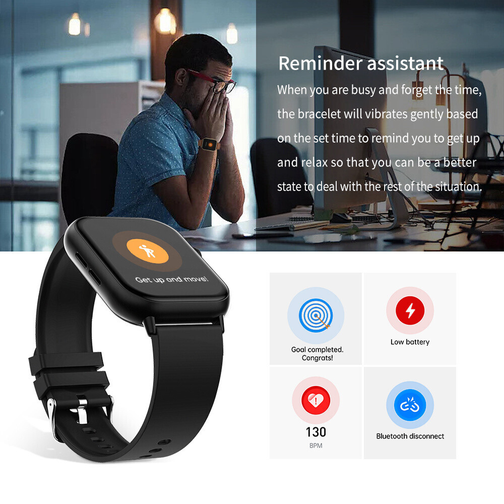 2025 Smart Watch For Men/Women, Waterproof Smartwatch Bluetooth Samsung iPhone