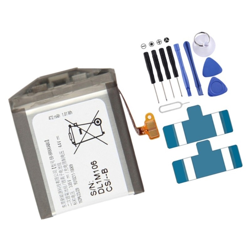 472mAh Polymer Battery For 46mm Smartwatch Extended Runtime Lightweight Design