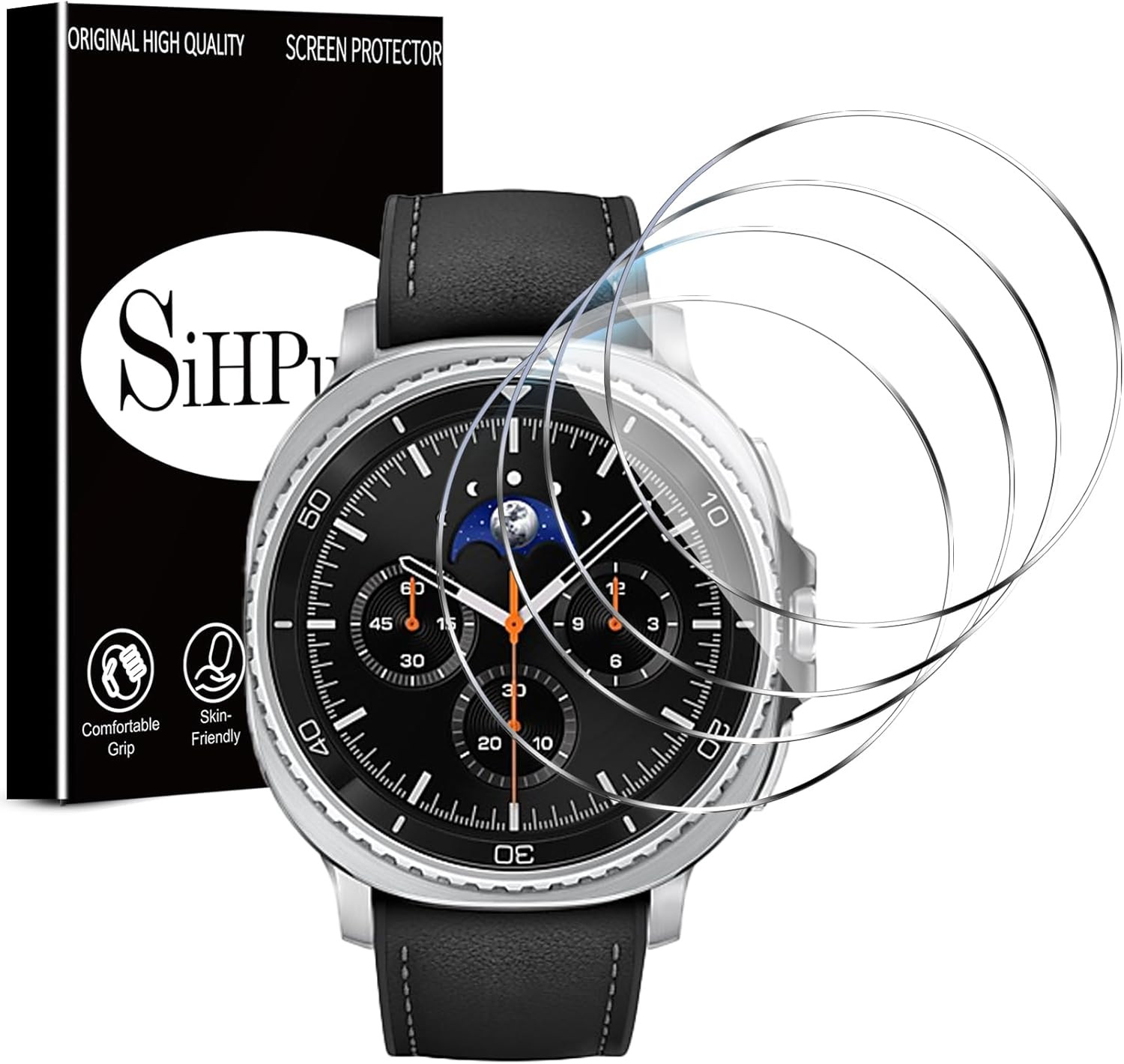 4 Pack for Samsung Galaxy Watch 8 Classic 46Mm (Bluetooth & LTE) Screen Protecto