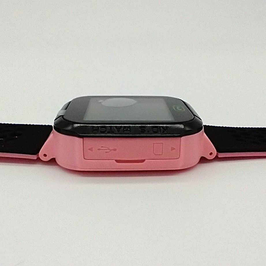Kids Multi-Function Smart Watch, Location SOS GPS Tracker 1.44 inch PINK + Black