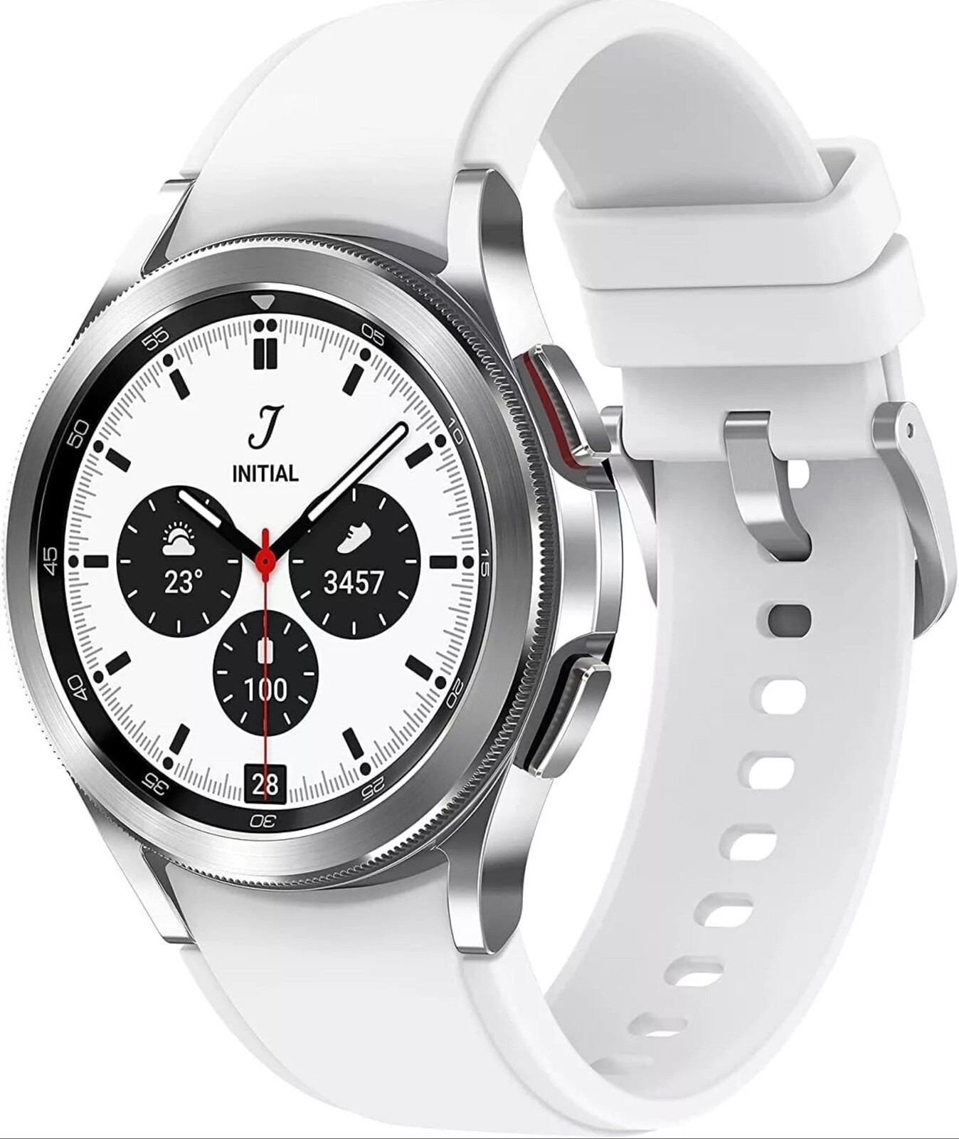 Samsung Galaxy Watch4 Classic 42mm Silver | Bluetooth Wi-fi GPS 16GB (NEW)