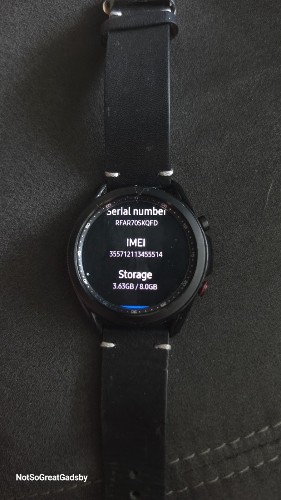 Samsung Galaxy Watch 3 45mm Mystic Black (LTE) (SM-R845U)