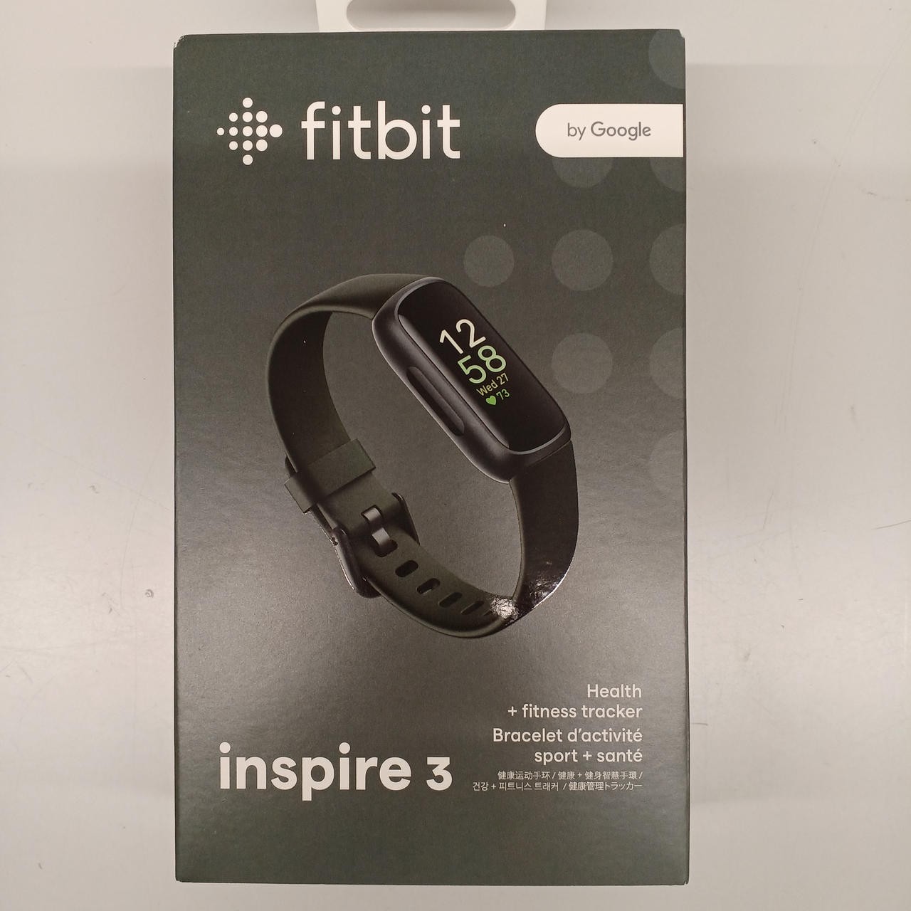 Fitbit Inspire 3 Smartwatch Fitness Tracker Activity Monitor Black
