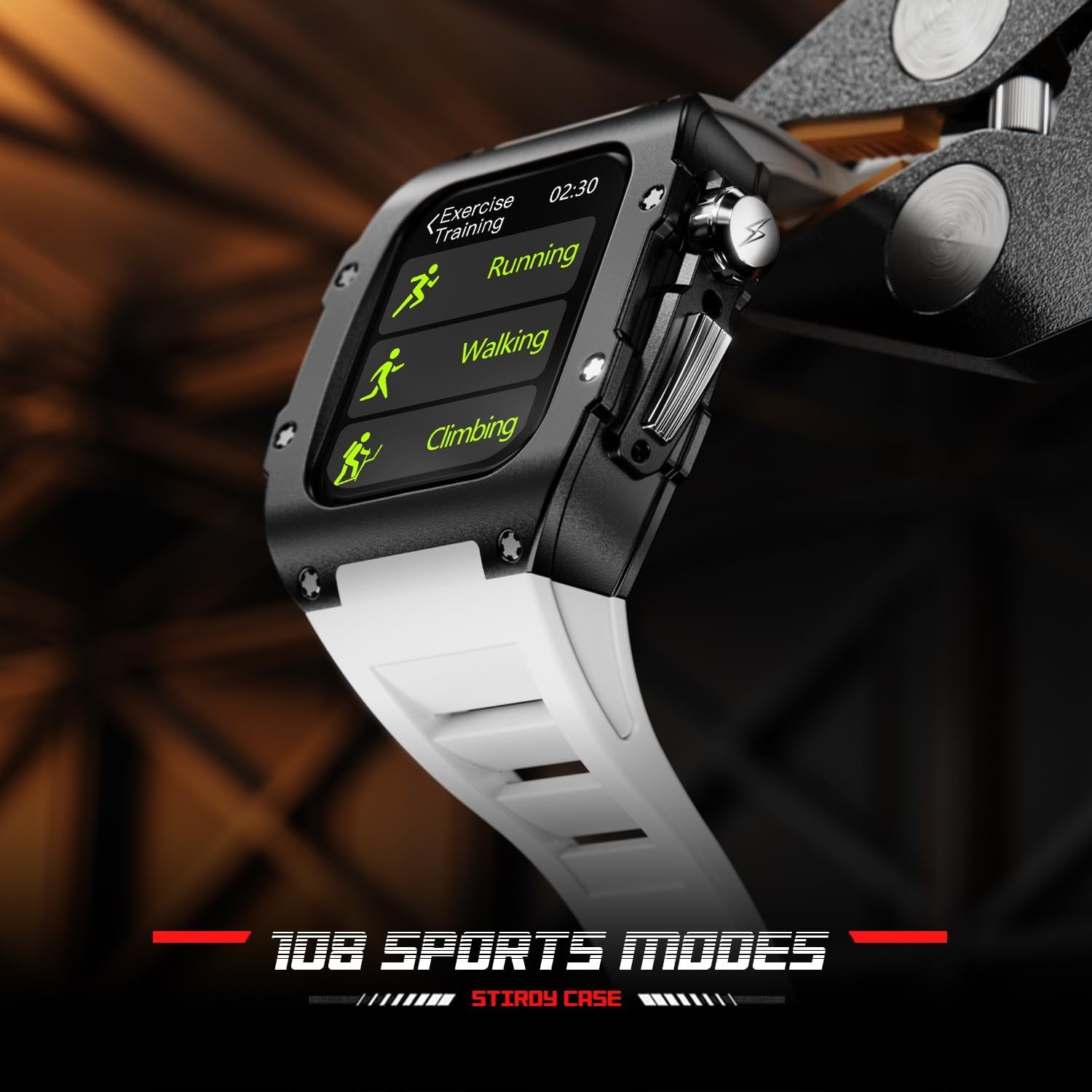 Fire-Boltt Full IPS Touch Screen Smart Watch | Wireless Charging | Rugged Casing