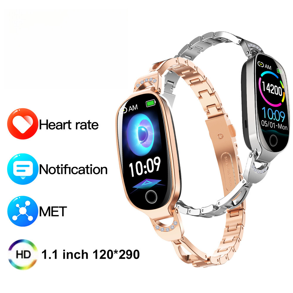 2025 Smart Watch For Women/Ladies Heart Rate&Sleep Monitor IP67 Fitness Tracker