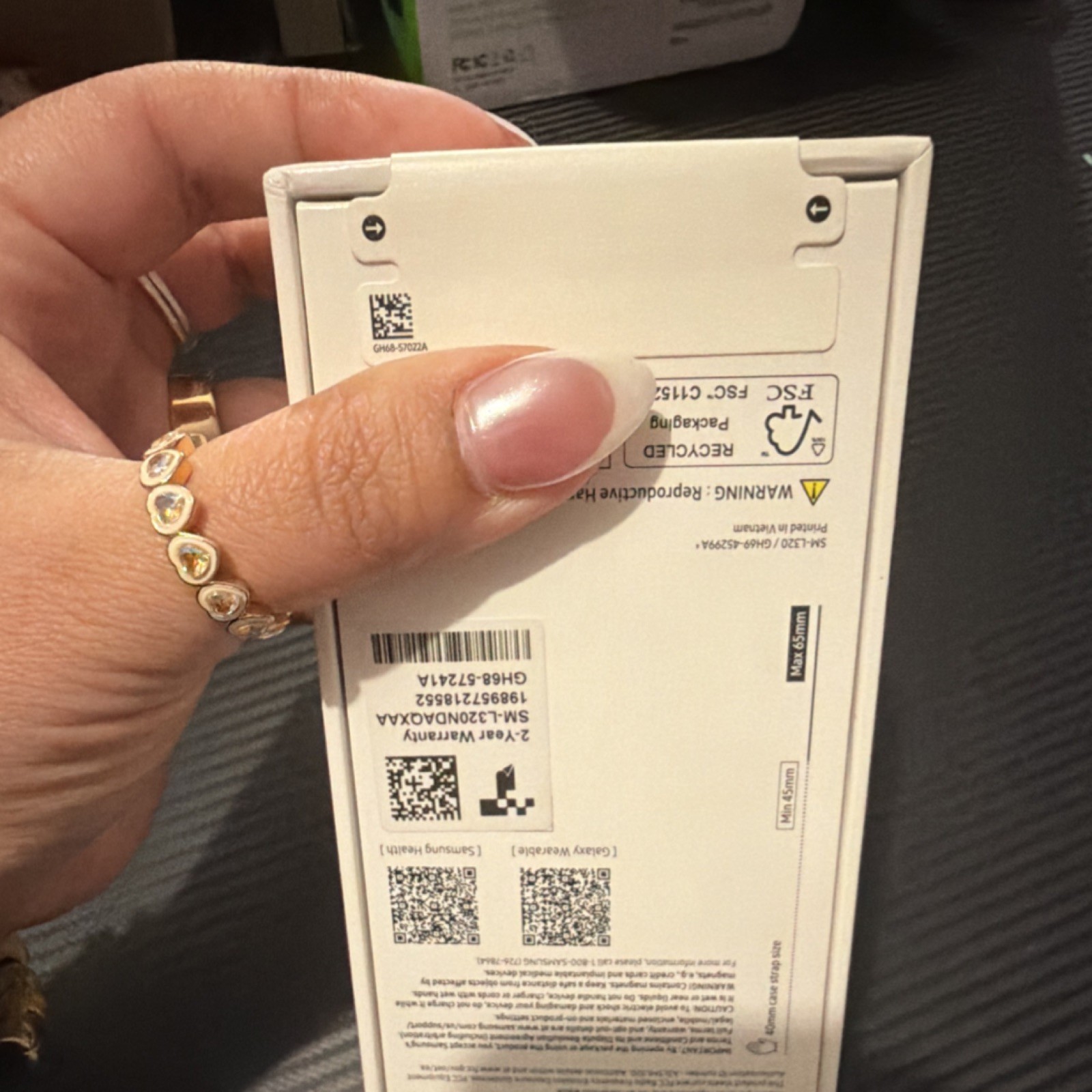 Samsung Galaxy Watch8 40mm Black Aluminum Silicone Band Bluetooth Wi-Fi GPS