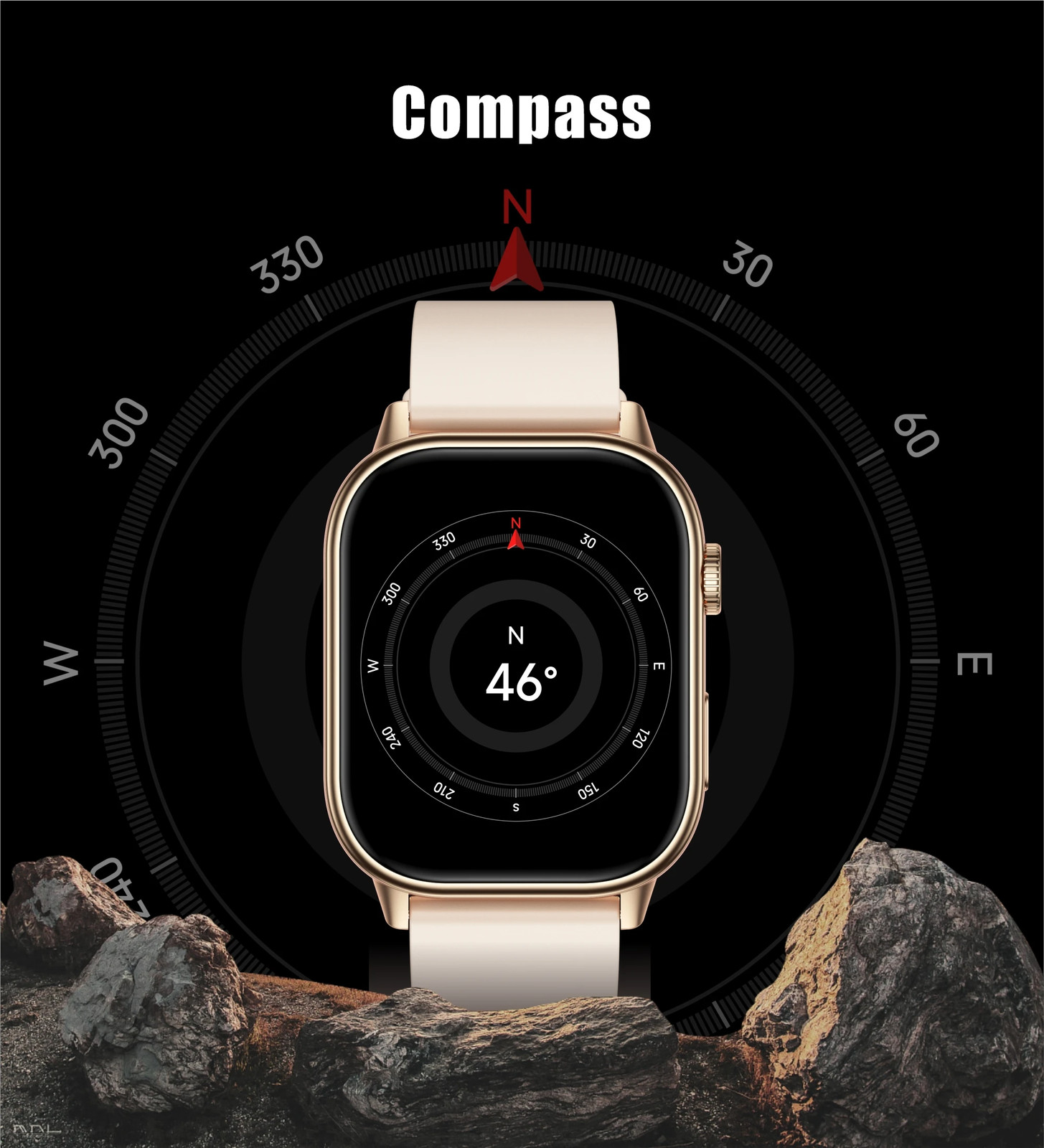 2025 New Outdoor Military GPS Smart Watch 2.01-inch AMOLED Screen BT Call 178+ S
