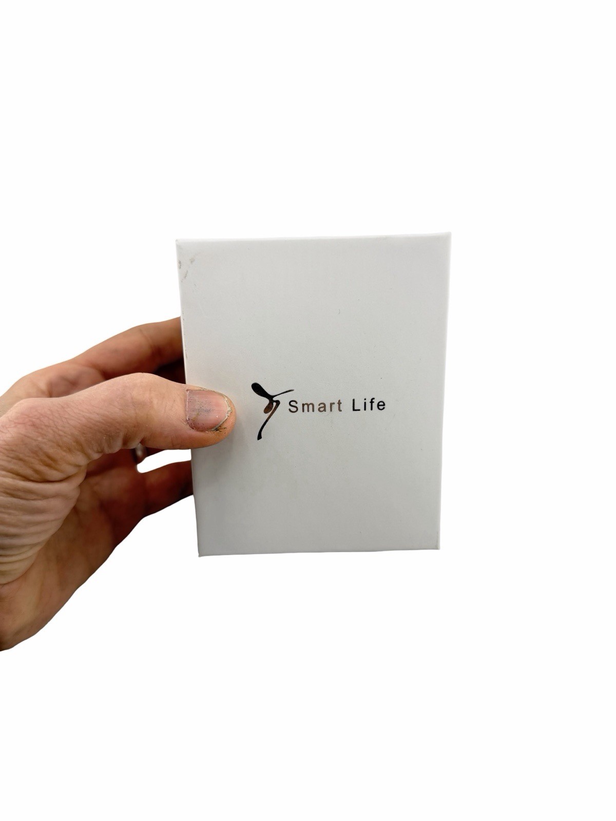 Smart Life Round Smart Watch Silver Fabric Band Fitness Tracker Tested Unlocked