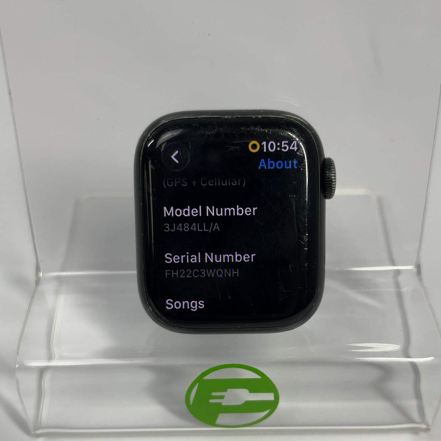 Unlocked Apple Watch Series 7 41MM Green Aluminum 3J484LL/A