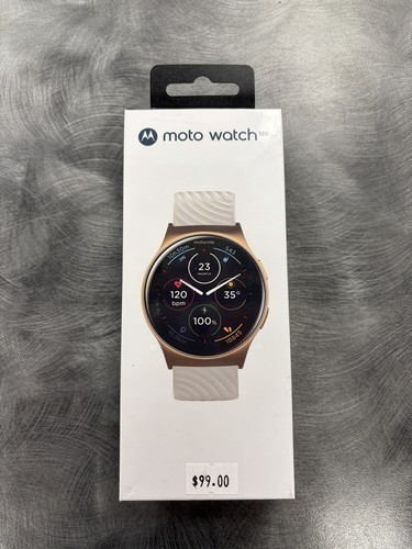 Motorola Moto Watch 120 Premium Bluetooth Smartwatch With AMOLED Display