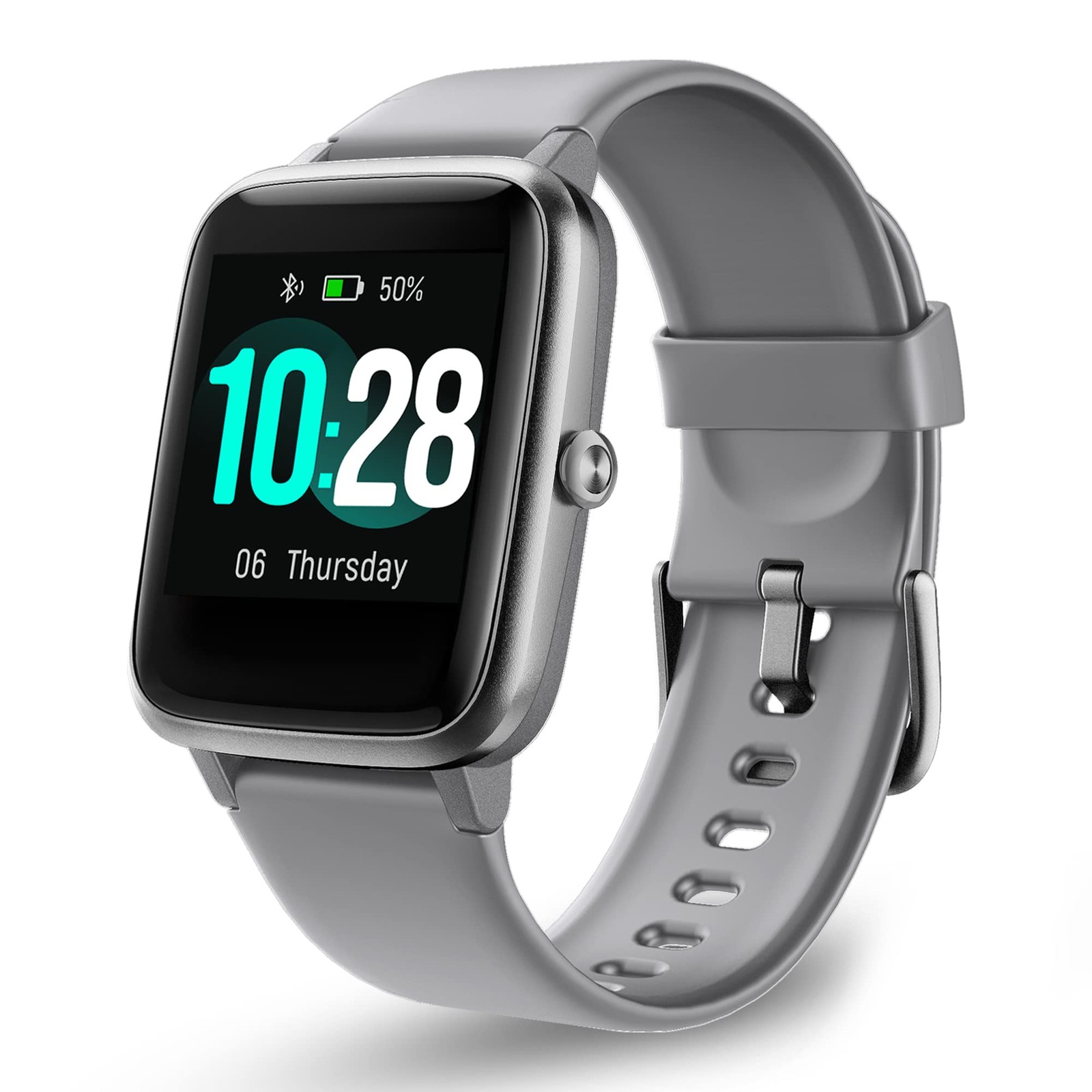 OCTANDRA Move VeryFitPro Smart Watch HR Heart Rate Sleep 1.3 inches, Grey