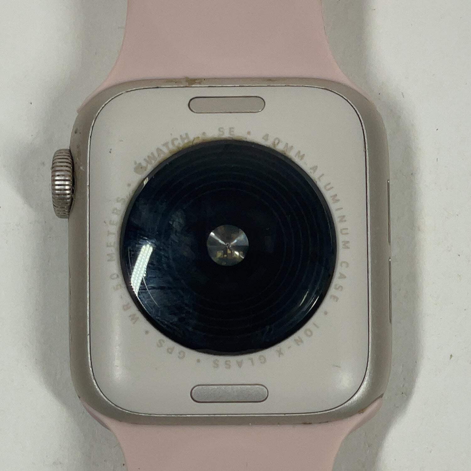 GPS Only Apple Watch SE 2nd Gen 40MM Starlight Aluminum Aftermarket Band