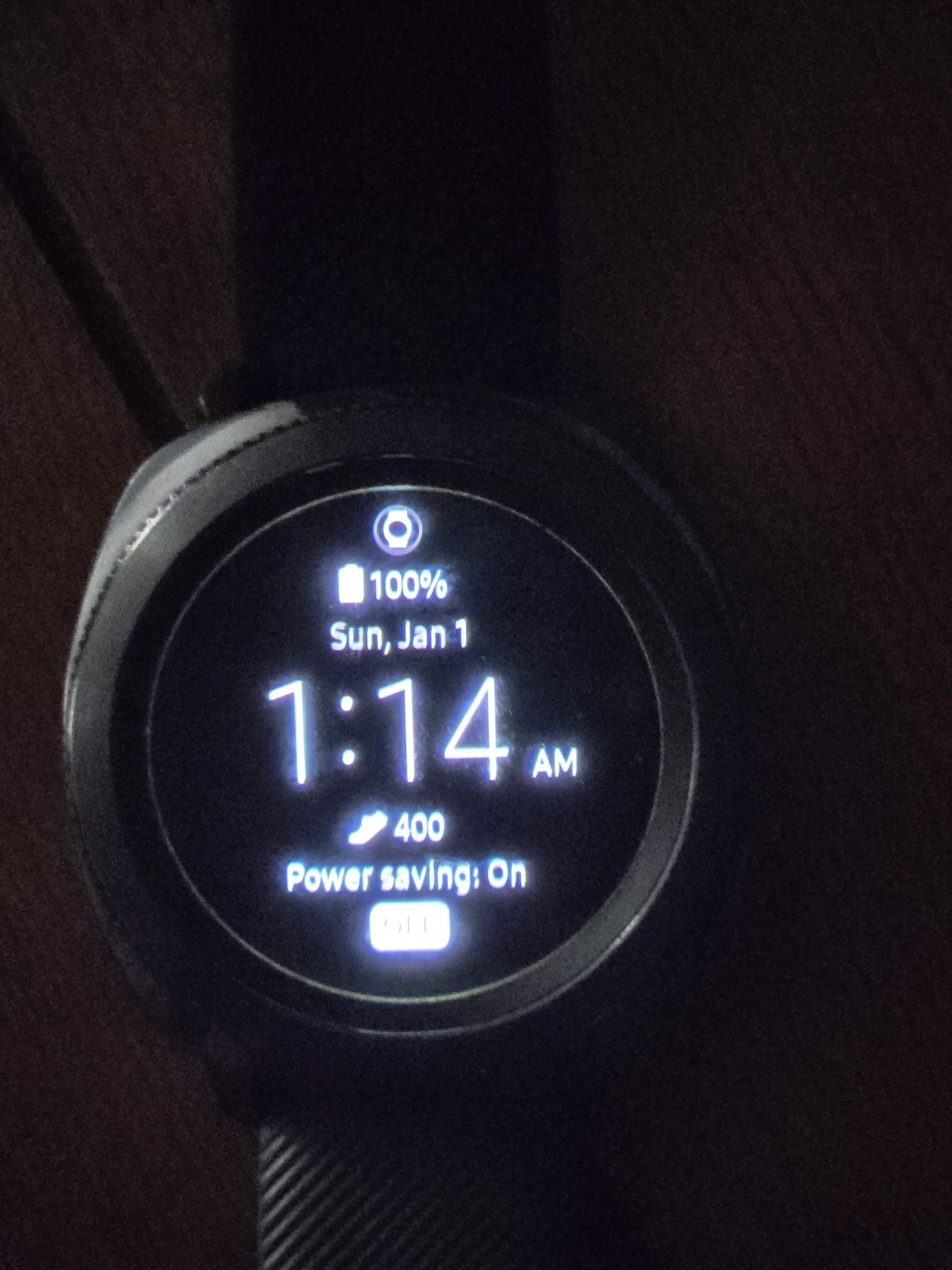 SAMSUNG GEAR SPORT, Silver Bezel, BLACK 20inch Band And Extras!