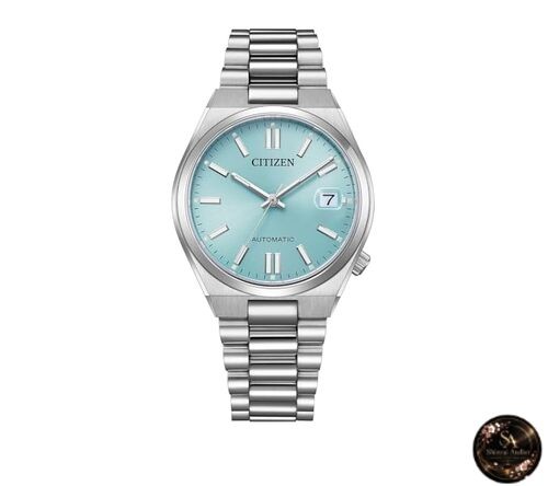 CITIZEN COLLECTION TSUYOSA 37mm Ice Blue Watch NJ0200-50L Automatic Mechanical