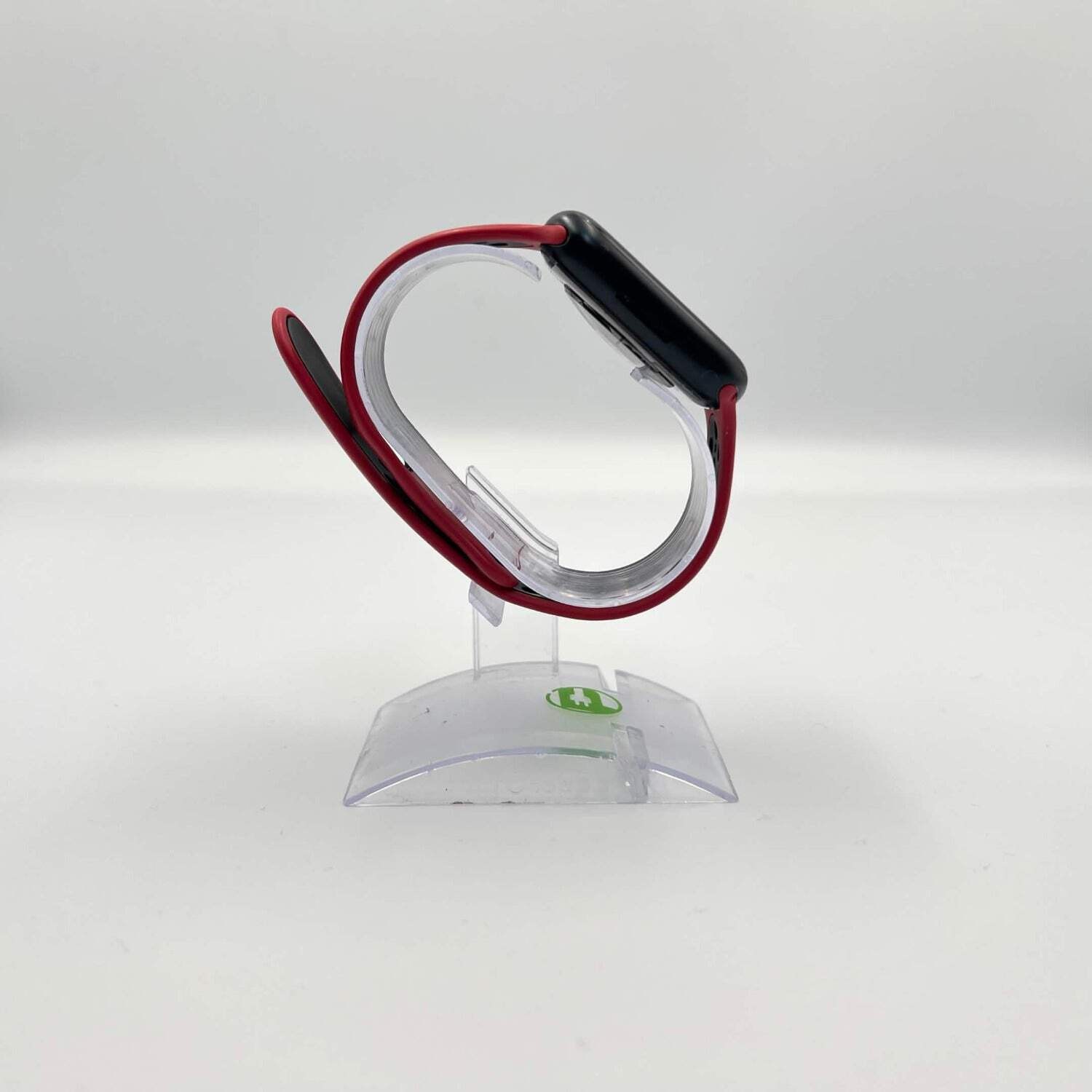 Unlocked Apple series 8 45MM Midnight Aluminum Red Nike Sport Band MNVJ3LL/A