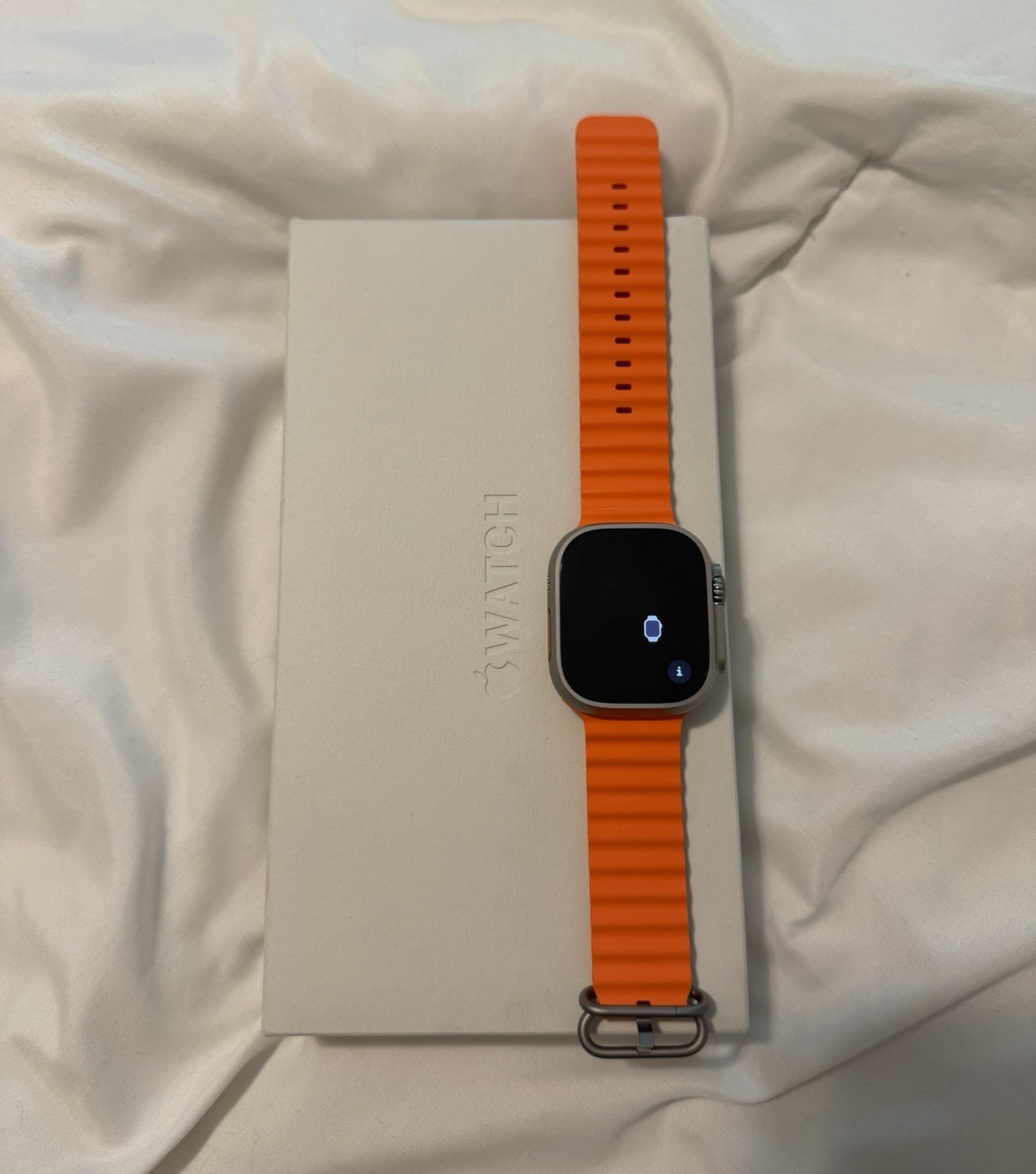 Apple Watch Ultra 2 49mm Titanium Orange Ocean