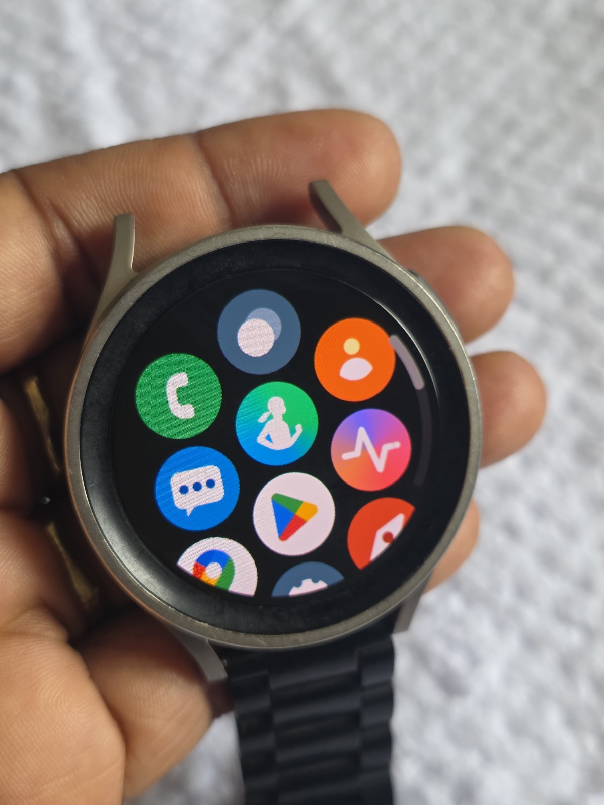 Samsung Galaxy Watch Pro 5 Smartwatch LTE 45mm GPS Band Damaged