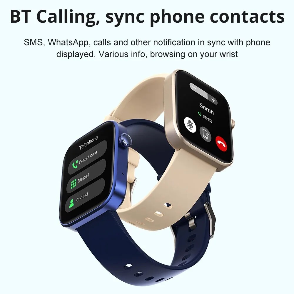 COLMI P71 Smartwatch Voice Calling Health Monitor IP68 Waterproof Men Women
