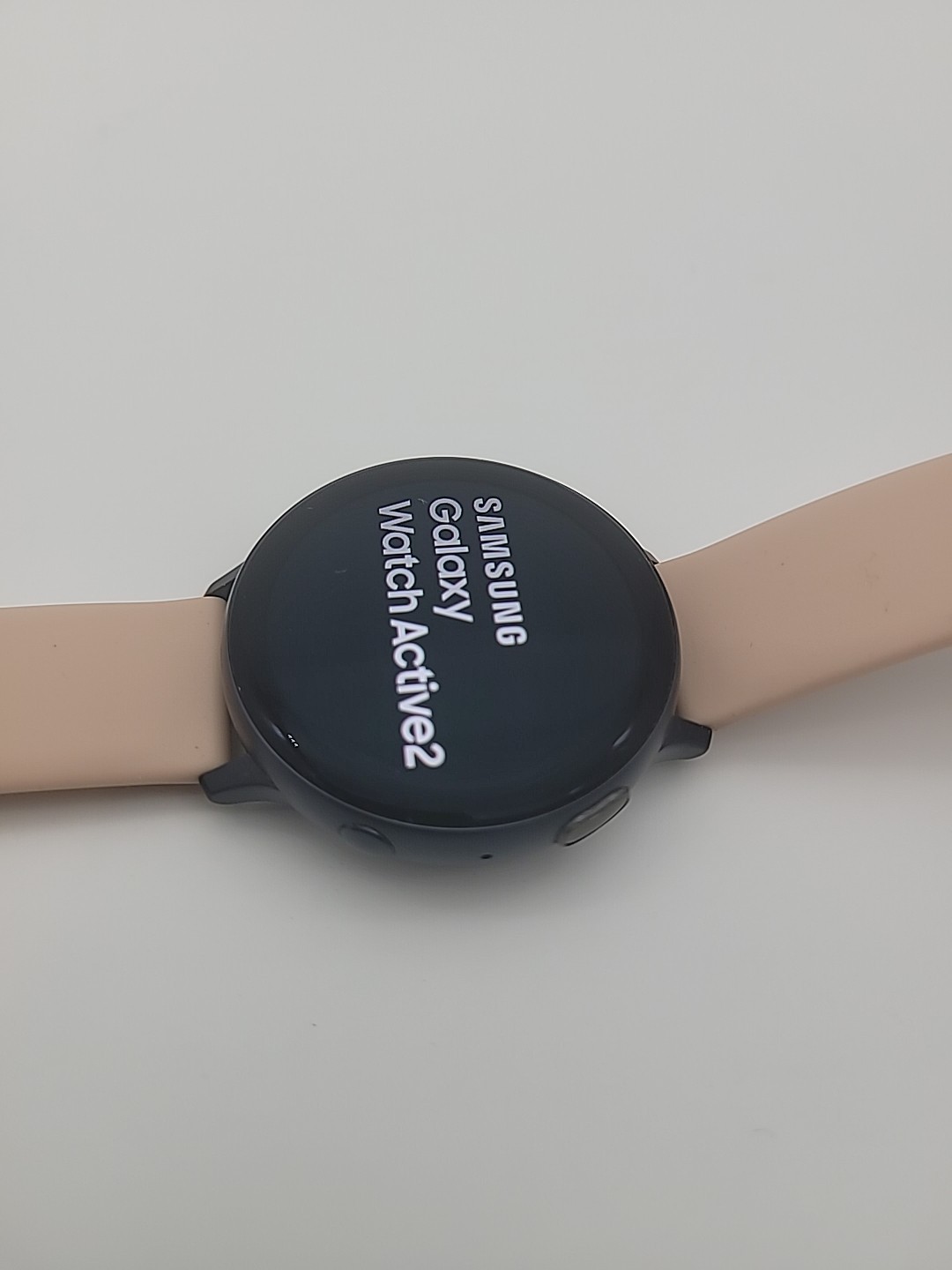 Samsung Galaxy Watch Active 2 SM-R820 44mm Aluminum Case with Pink Sport Band