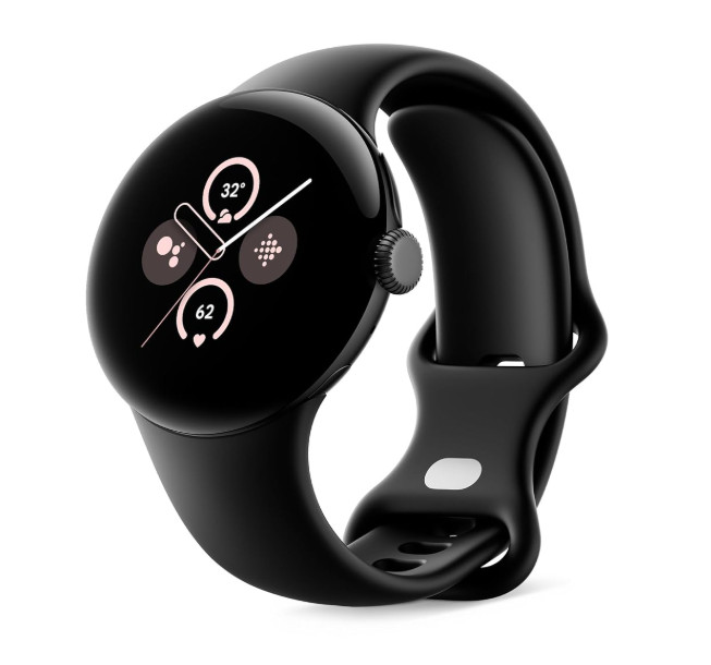 Google Pixel Watch 2 – LTE – GA05013-US – Matte Black/Obsidian Band – New