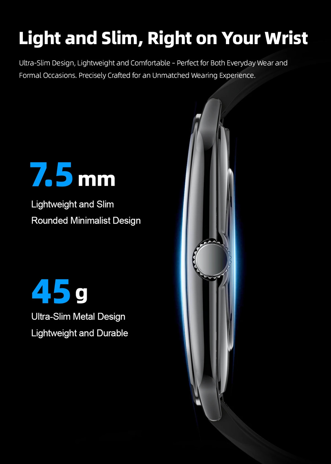 2026 New Smartwatch 1.96 inch Ultra-thin Bluetooth Call Health Monitor IP68